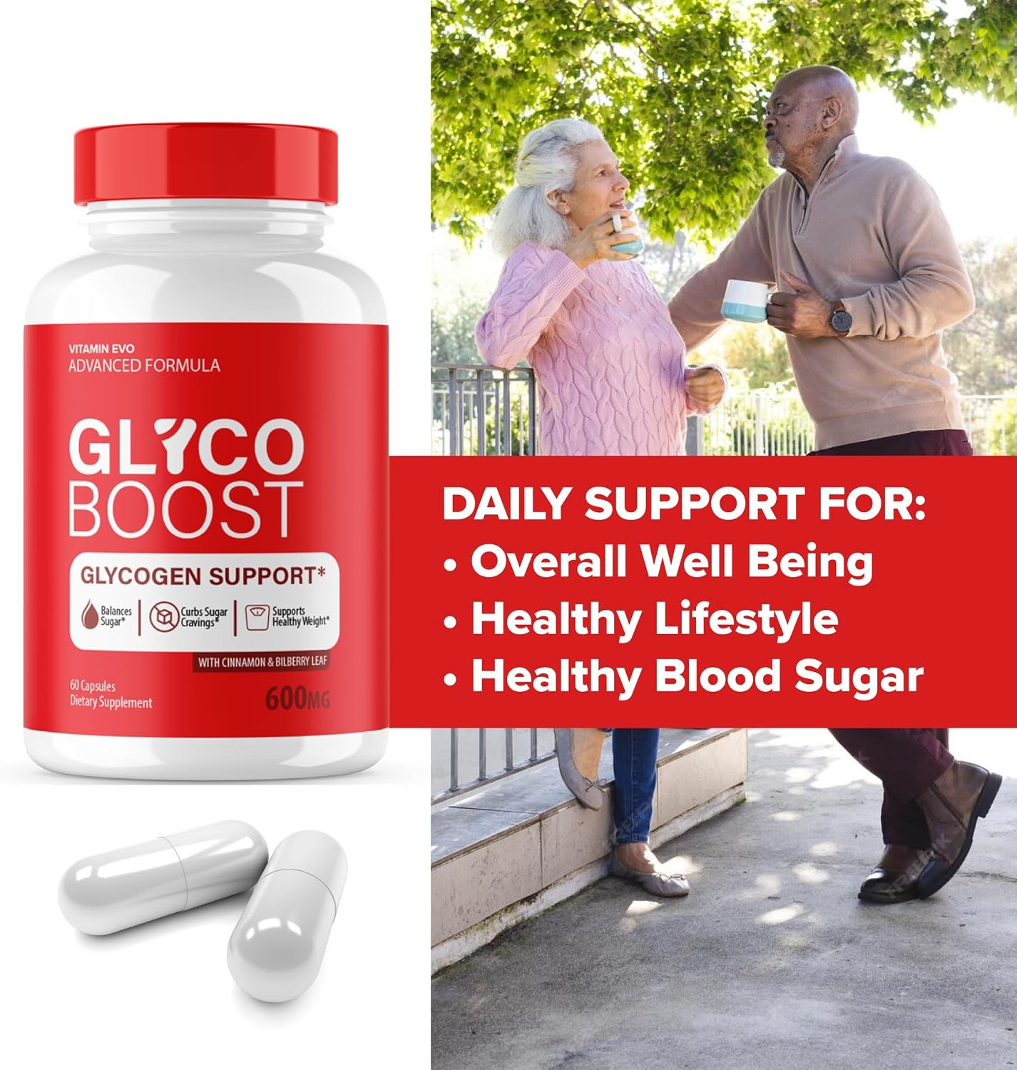(5 Pack) Glyco Boost Glycoboost Maximum Glyco Optimizer Strength Glycogen Pills,