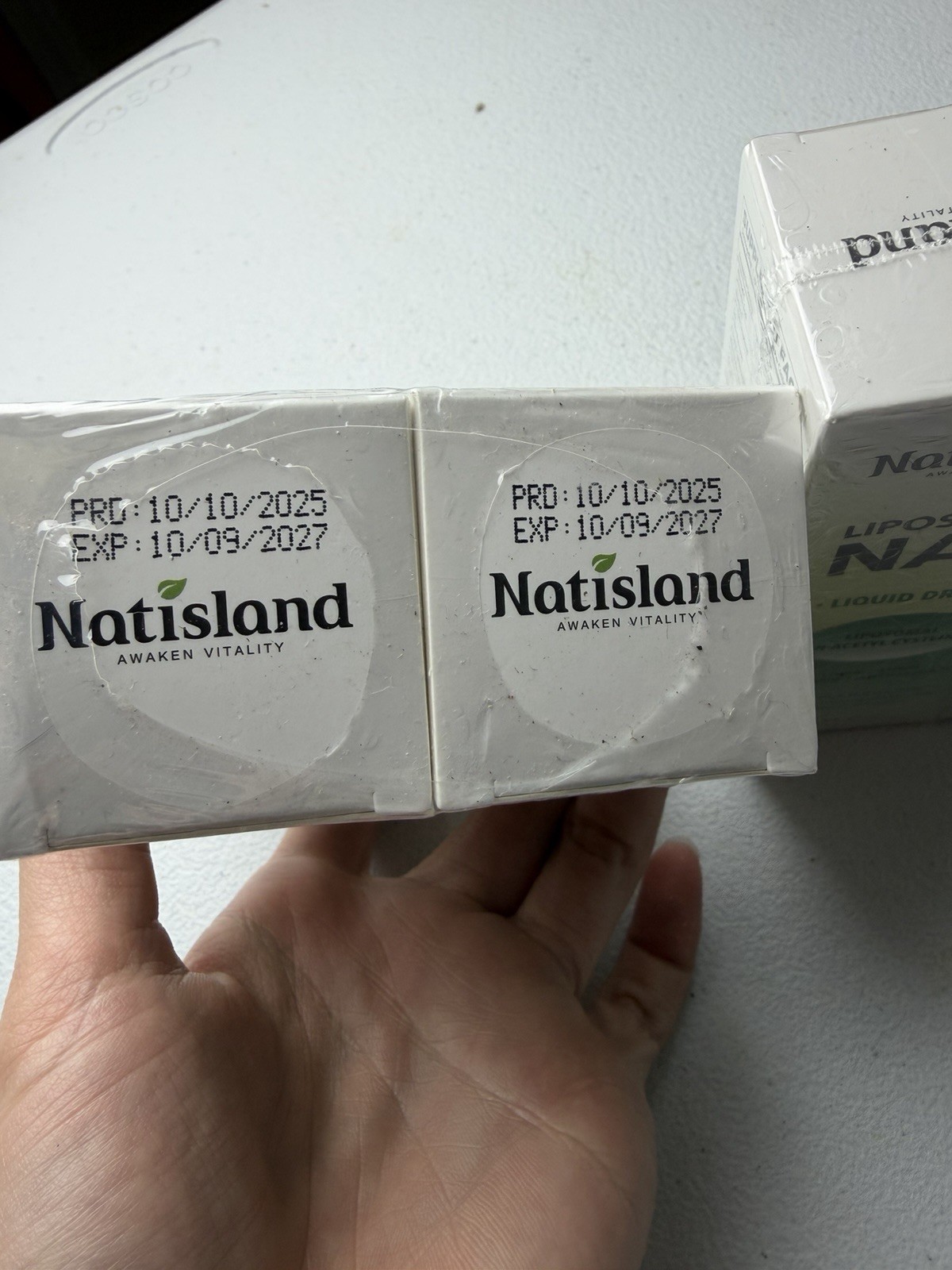 Natisland Liposomal NAC Liquid Drops 60ml Liver Lung Immune Support