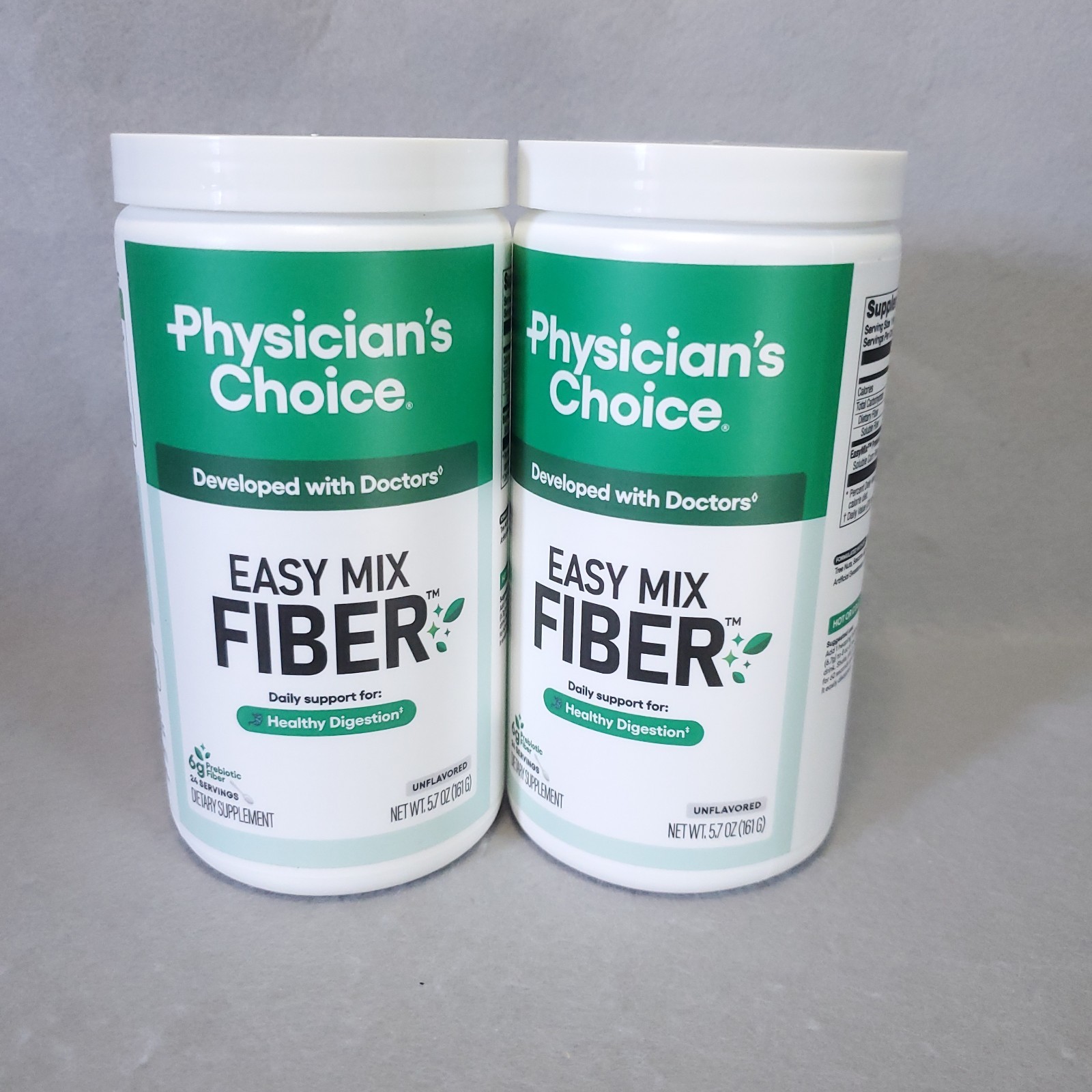 Lot 2 – Physician’s Choice Easy Mix Fiber Powder Digestion Unflavored 5.7oz 2027