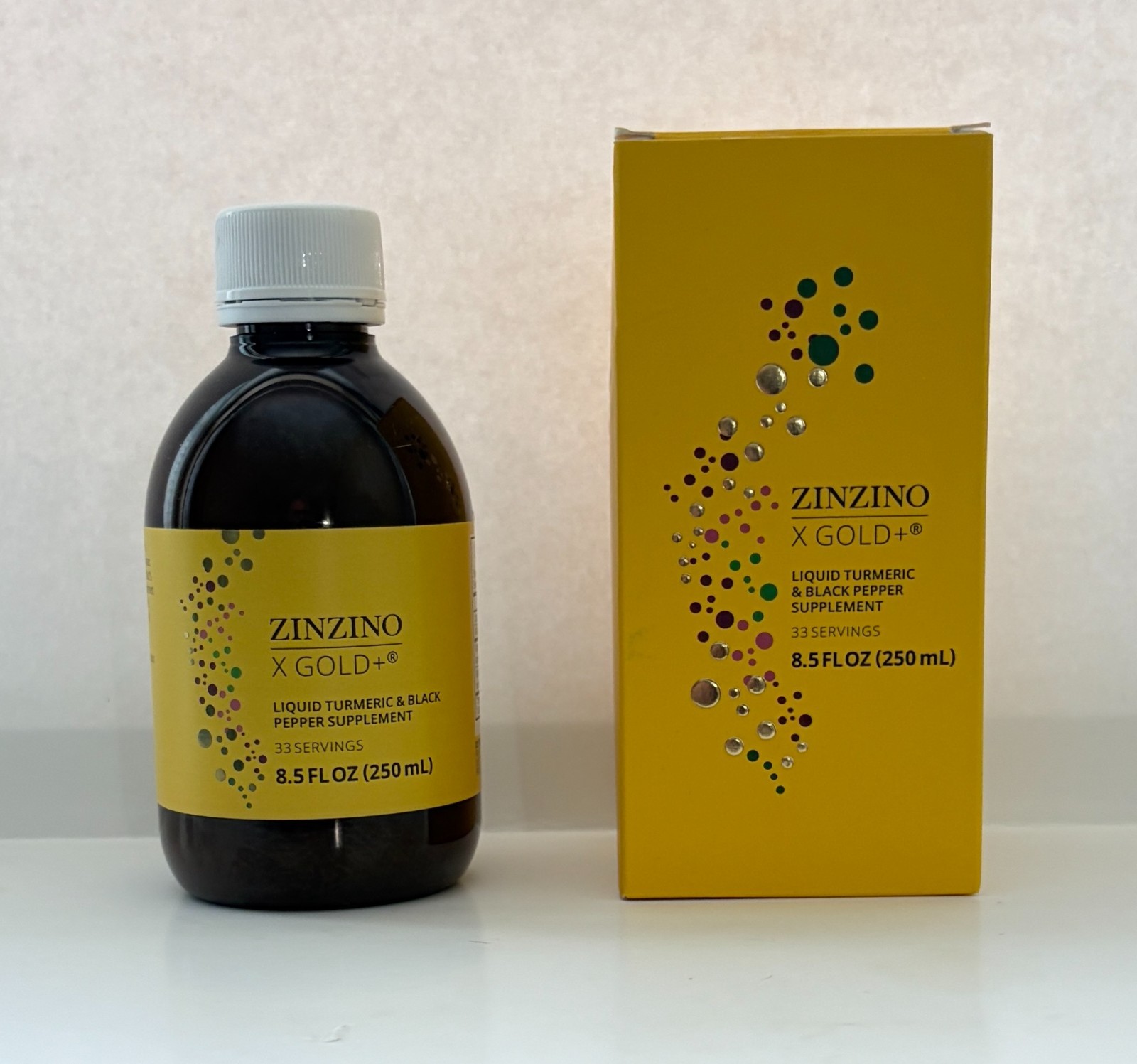 Zinzino XGold+ Curcumin & Turmeric Formula – Factory Sealed