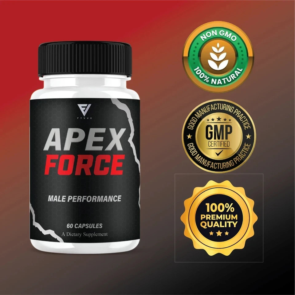 Apex Force Max Performance Supplement, ApexForce Pills for man – (180 )