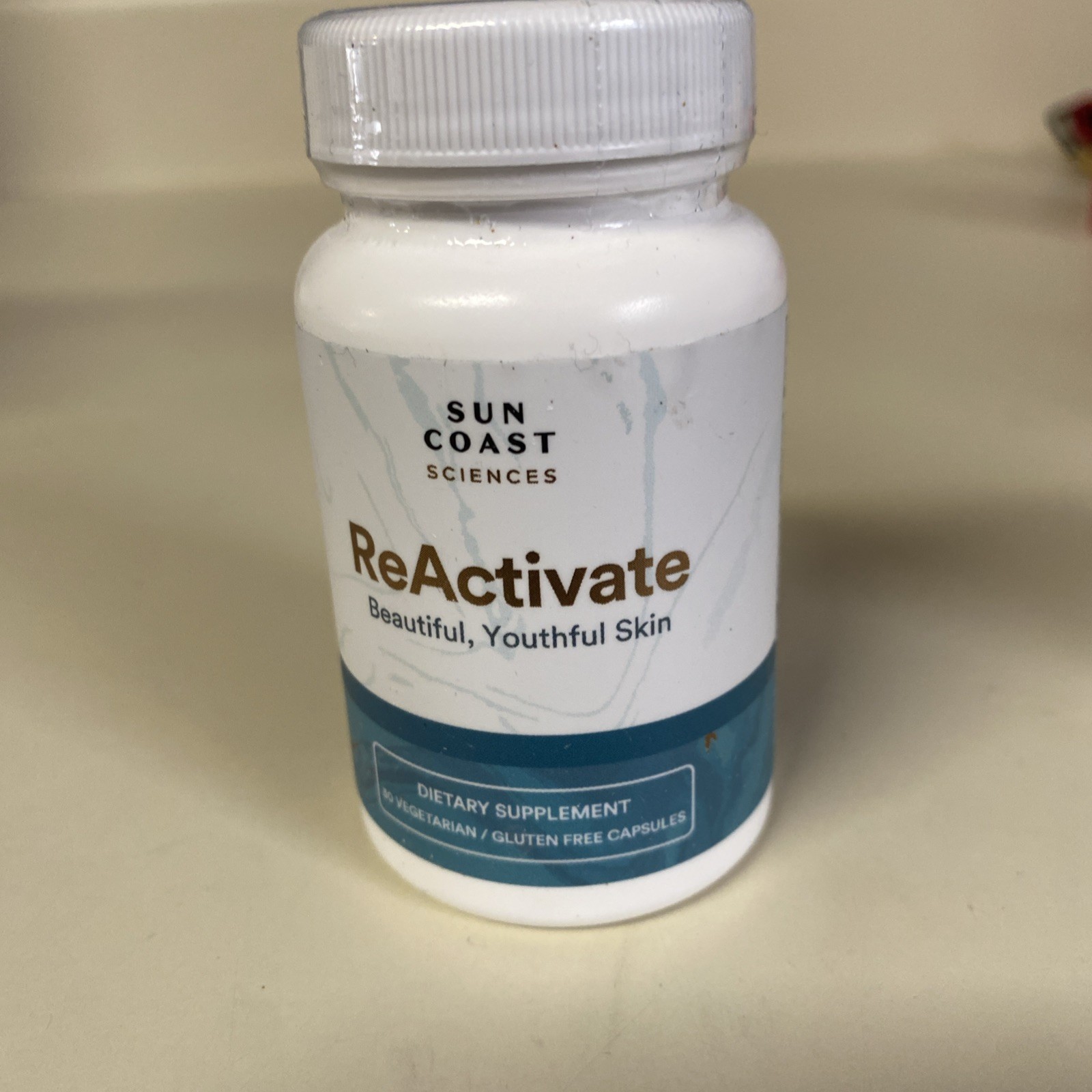 Sun Coast Sciences ReActivate for beautiful youthful skin 30 caps. EXP. 2027