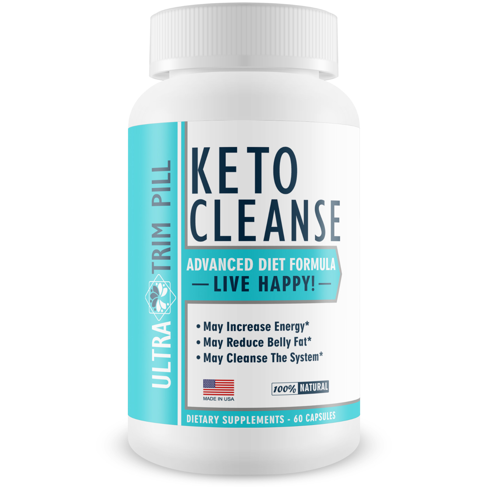Keto Cleanse – Ultra Trim Pill Advanced Diet Formula – Help Cleanse The System