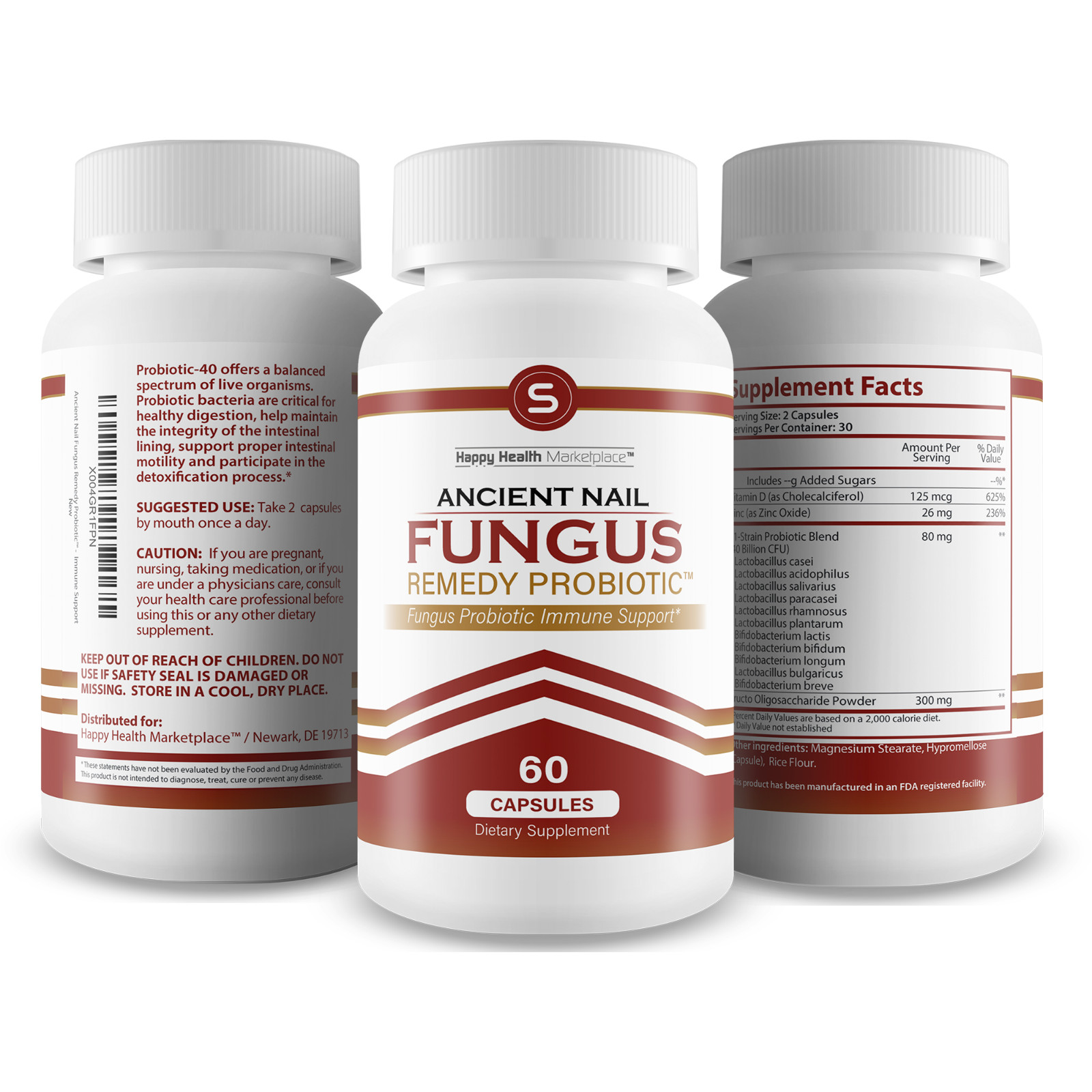 Ancient Nail Fungus Remedy Probiotic – Immune System Probiotic Fungus Support