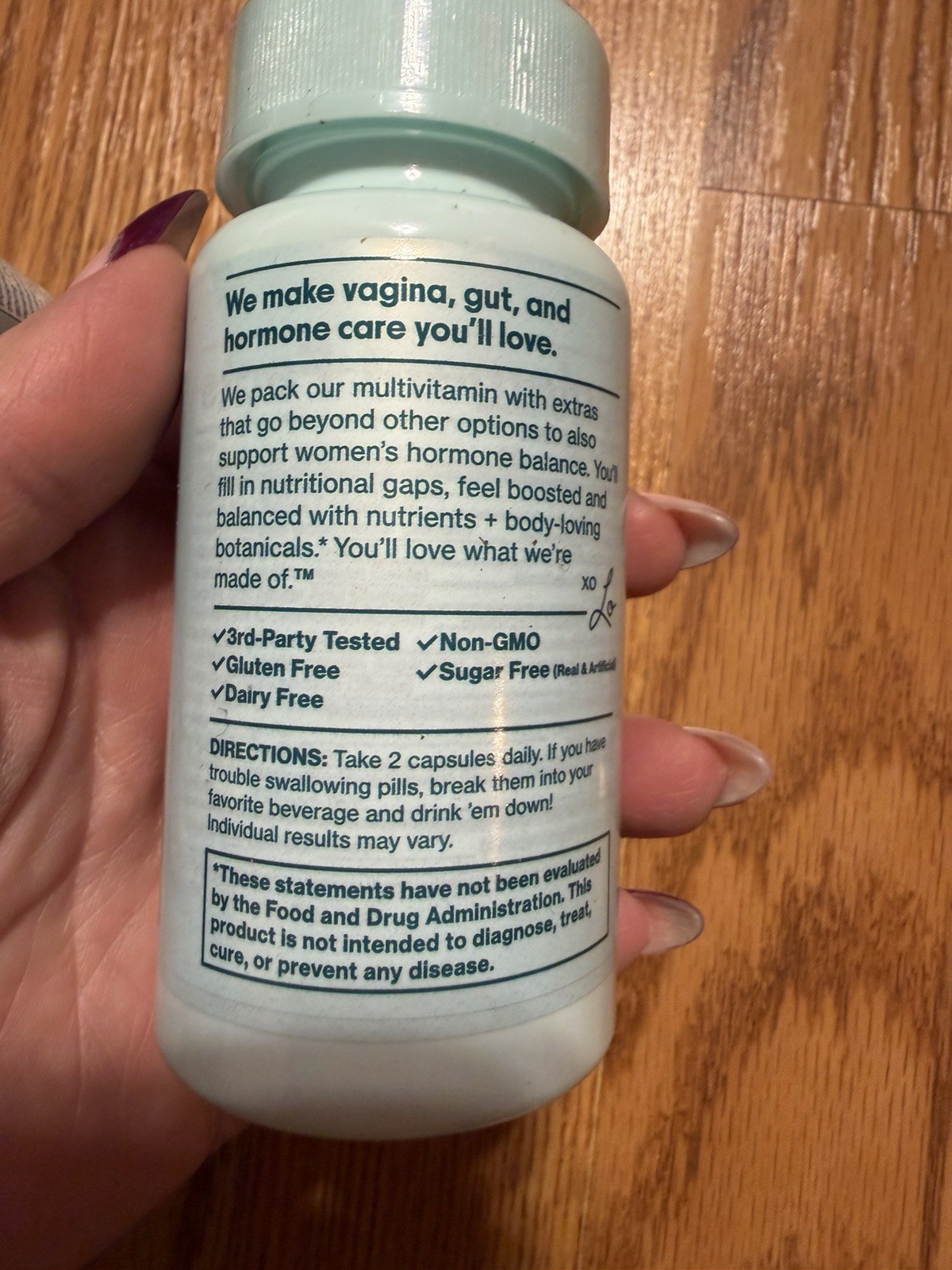 love wellness Daily Love Multivitamin Electrolytes Vitamin C D B6 Magnesium