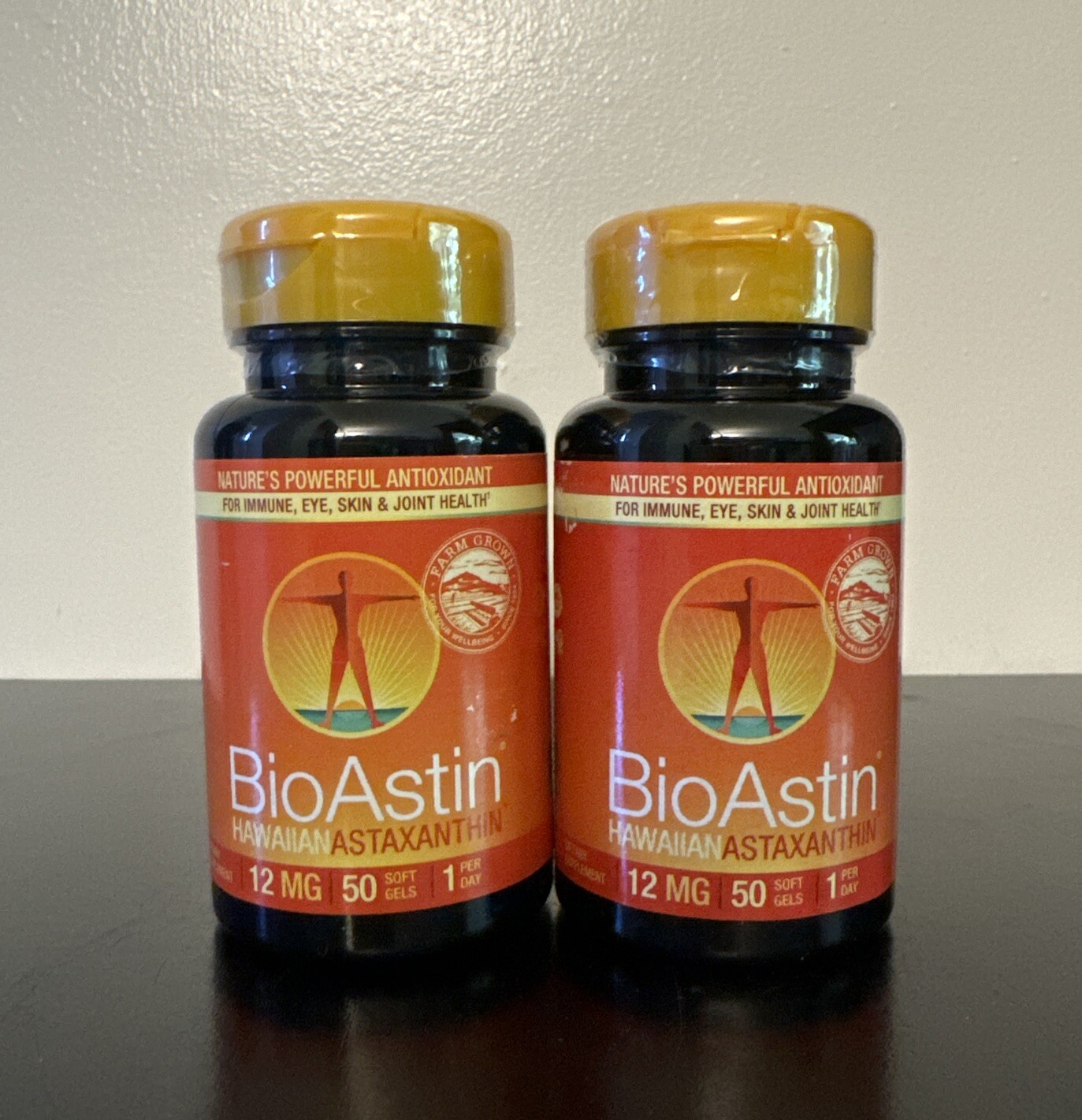 Nutrex BioAstin, Hawaiian Astaxanthin, 12 mg 100gel Capsules