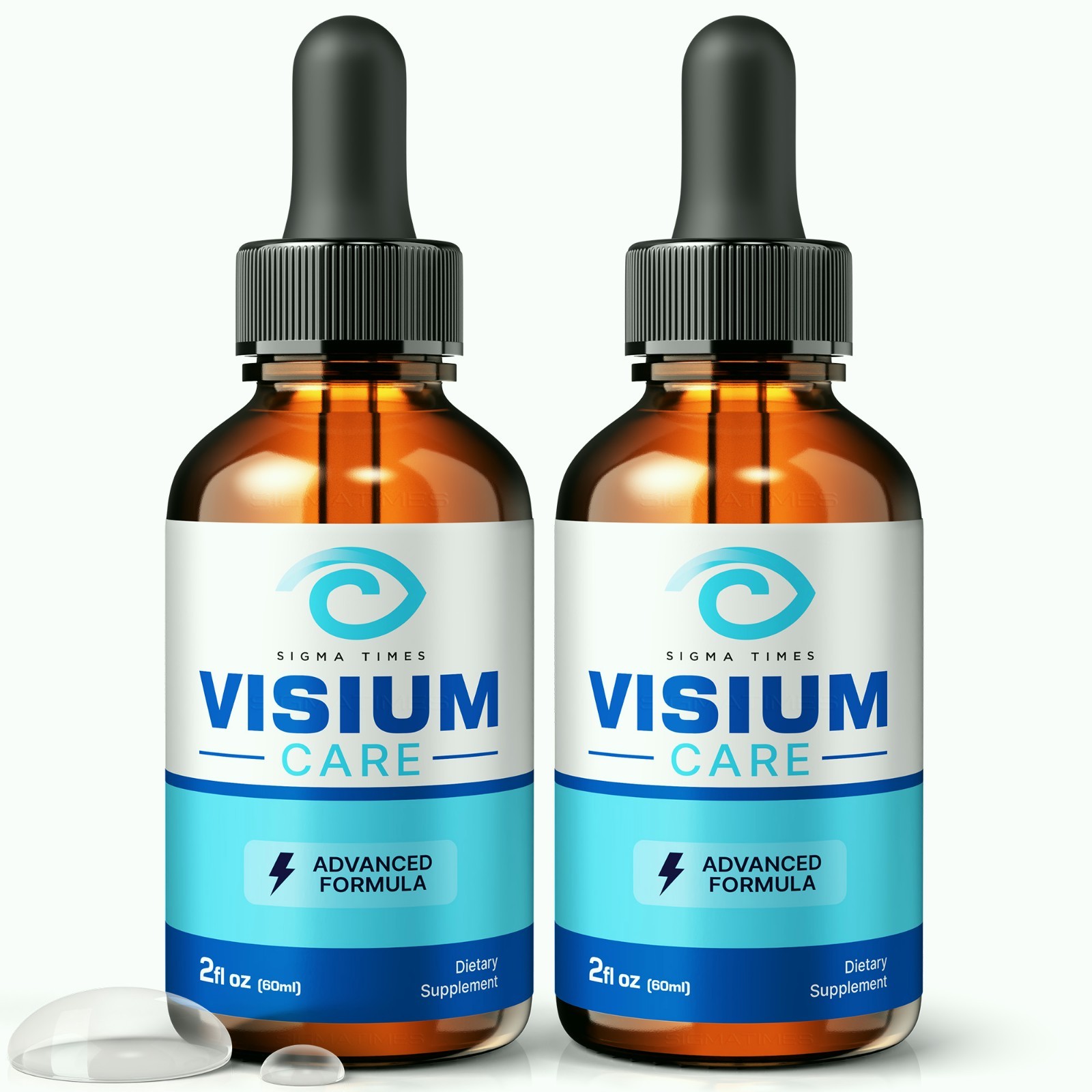 Visium Care Drops – Oral Supplement for Eye Health & Vision Wellness – 2 Pack