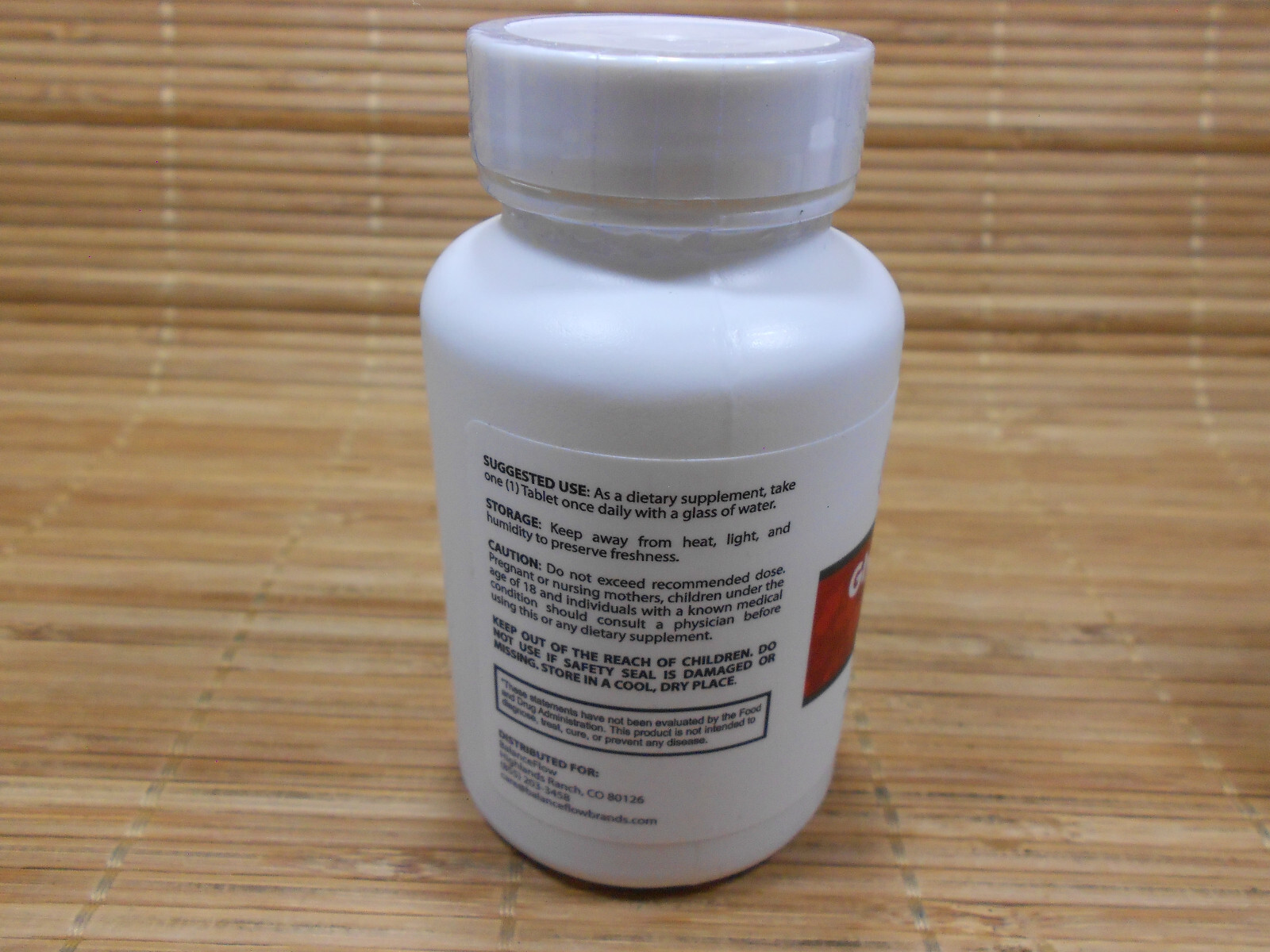 Lot of 2 BalanceFlow Glyco-Optimizer Chewable 30 Tablets Each, EXP 2026, Sealed