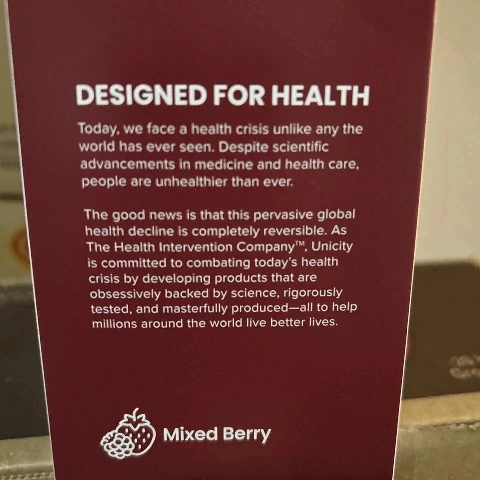 2 – Pack Unicity BALANCE 30 Packets/Stick MIXED BERRY Flavour Free Shipping…