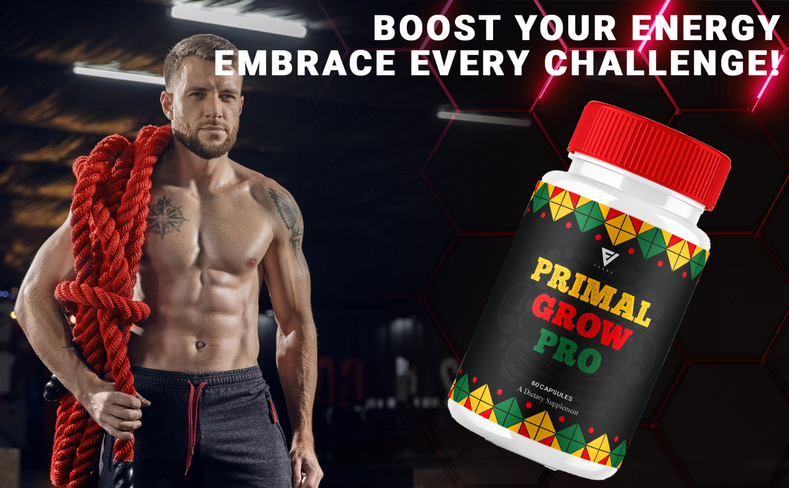 (5 Pack) Primal Grow Pro Capsules PrimalGrow Pro Max Performance (300 Capsules)