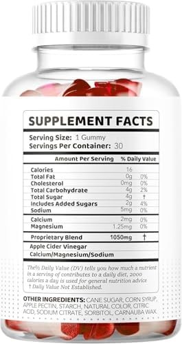Valdivia Vital Grow XL Male 30 Gummies Men’s Health Supplement Made in USA