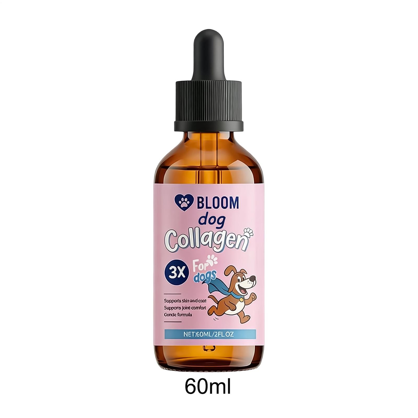 Bloom Liquid Collagen for Dogs, 3 varieties Collagen , Healthy Joint, Coat & Gu
