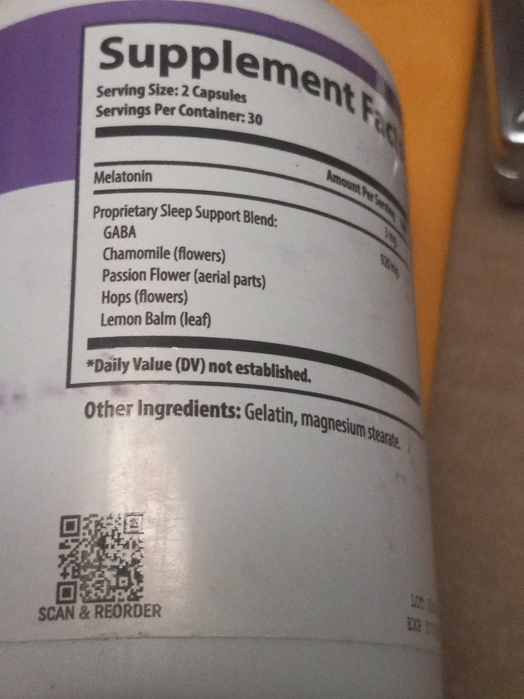 One8e Slepe Healthy Sleep & Recovery Dietary Supplement 180 Capsules Exp.07/2027