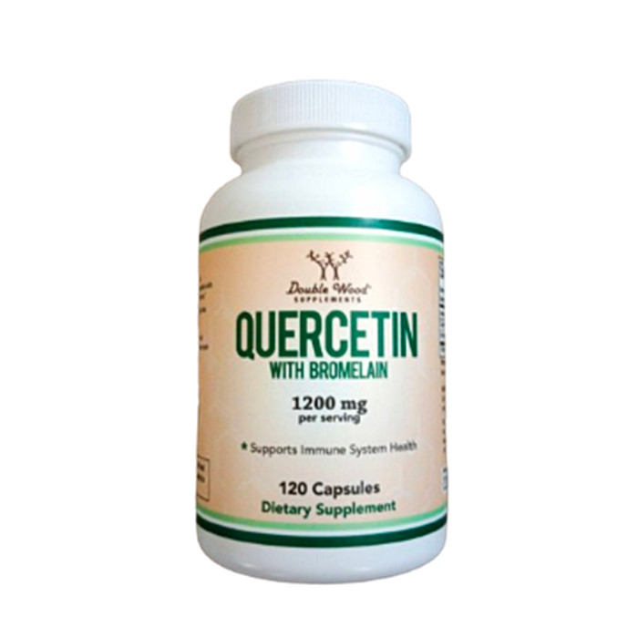 120 capsules Quercetin W/Bromelain Supports Immune System Supplement Gluten Free
