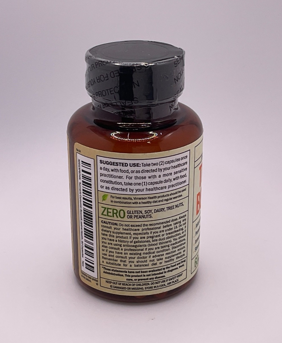 Vimerson Health Glucosamine Chondroitin MSM Turmeric Boswellia 90 Ct ~ Exp 7/26
