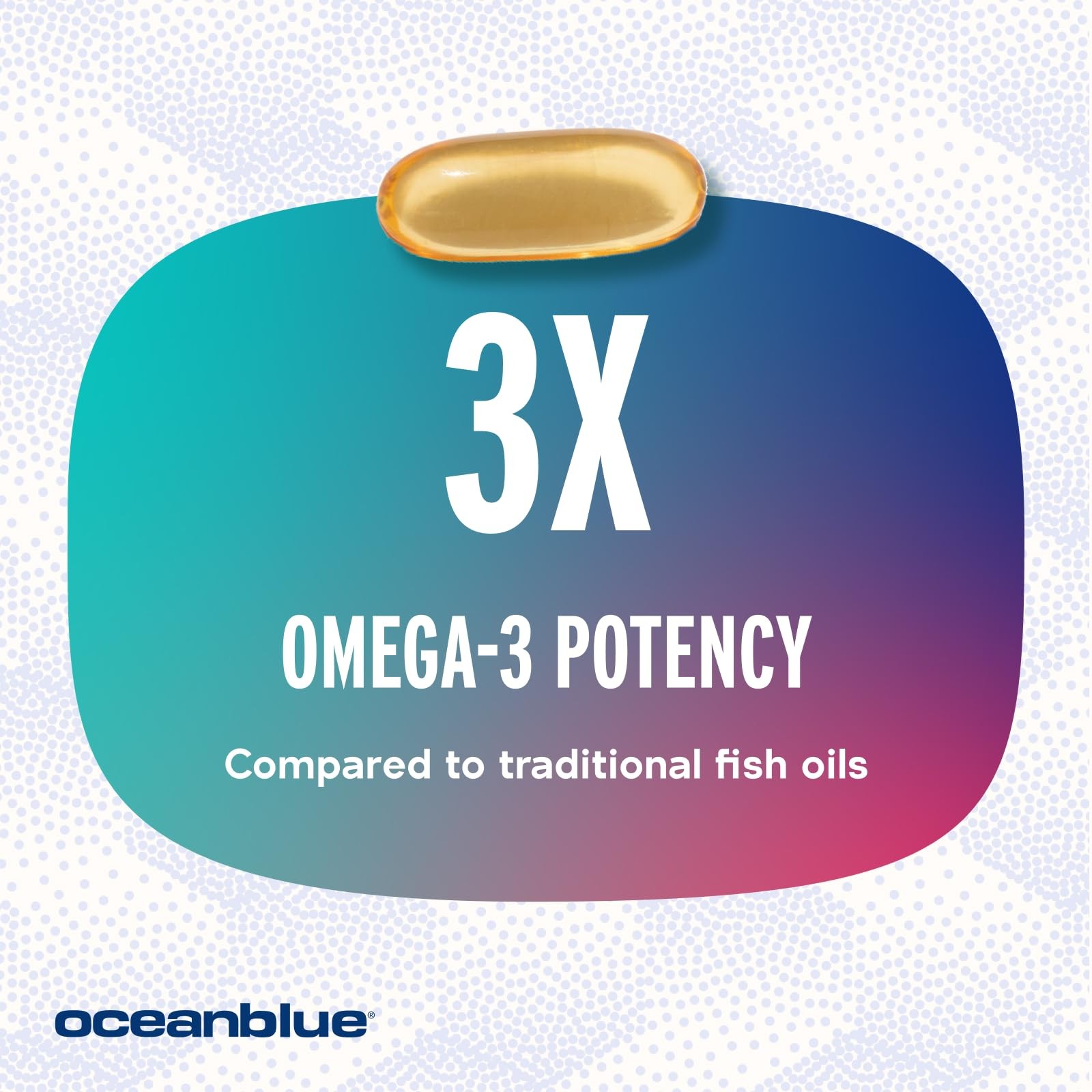 Oceanblue Professional Omega-3 2100 with 60 Count (Pack of 1), No Color