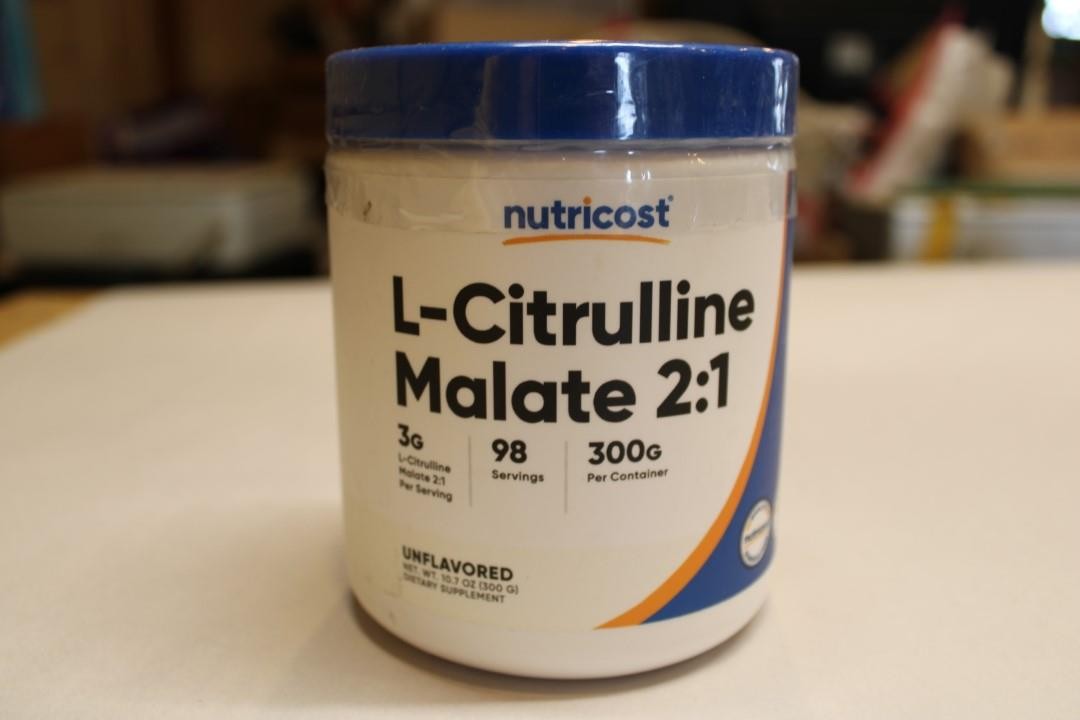 Nutricost L-Citrulline Malate 2:1 Vegan Powder 300G 98 Servings 05/2027 NEW