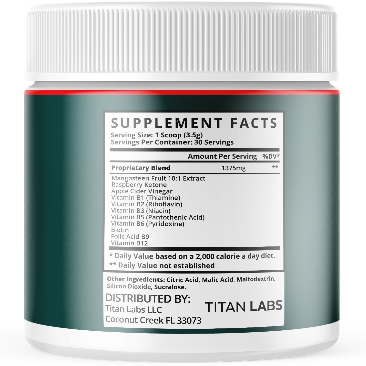 (1 Pack) Primal Brain Powder Natural Brain Support Formula PrimalBrain 30 Servs
