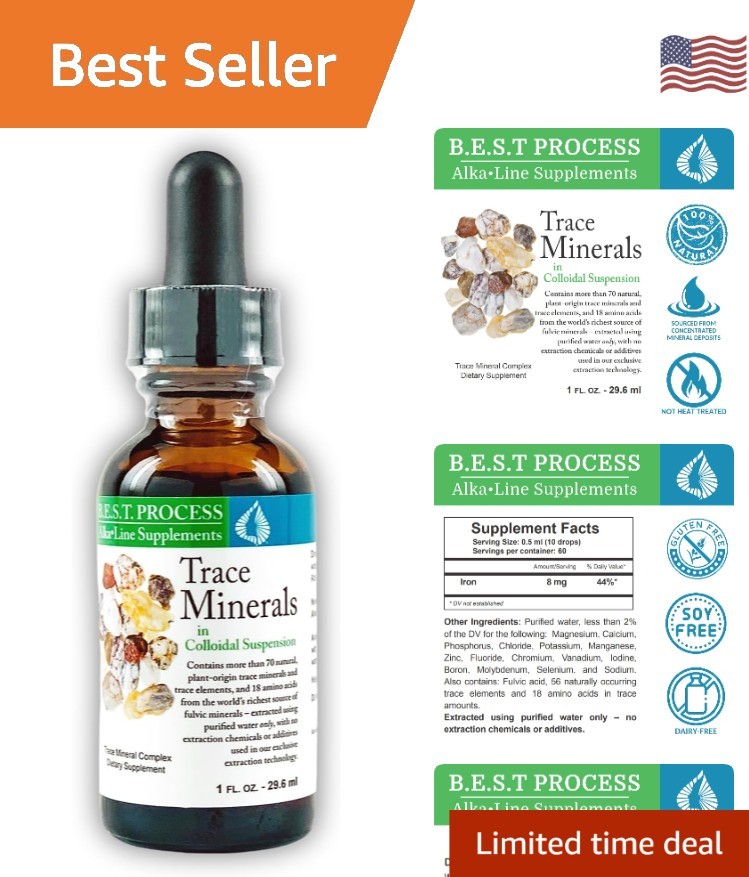 Morter Trace Minerals in Colloidal Suspension — Best Process Alkaline — Nutri…