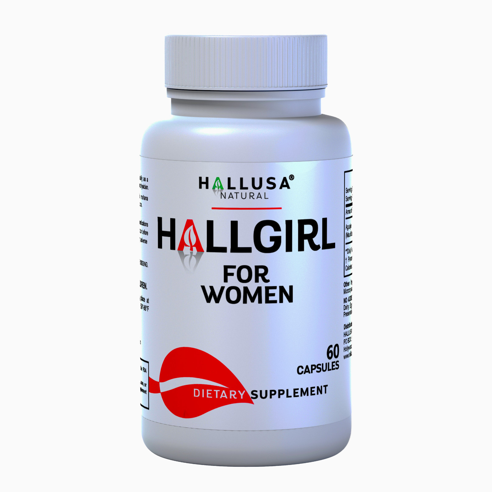 HALLGIRL BIG BOOTY, BREAST & HIPS – Aguaje capsules – For MEN and WOMEN