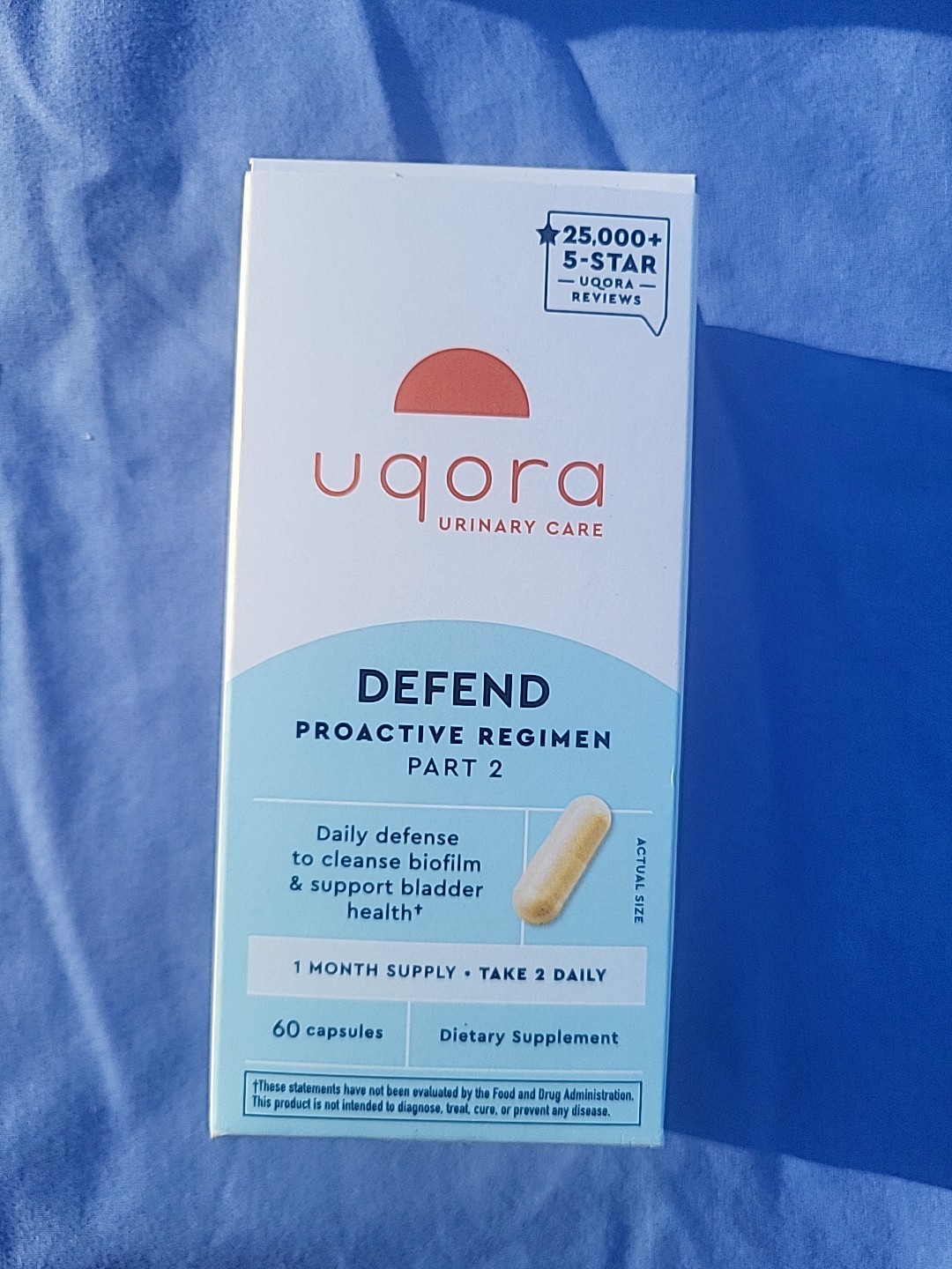 UQORA Defend Proactive Regimen PART 2 – Dietary Supplement Capsules Exp 02/27
