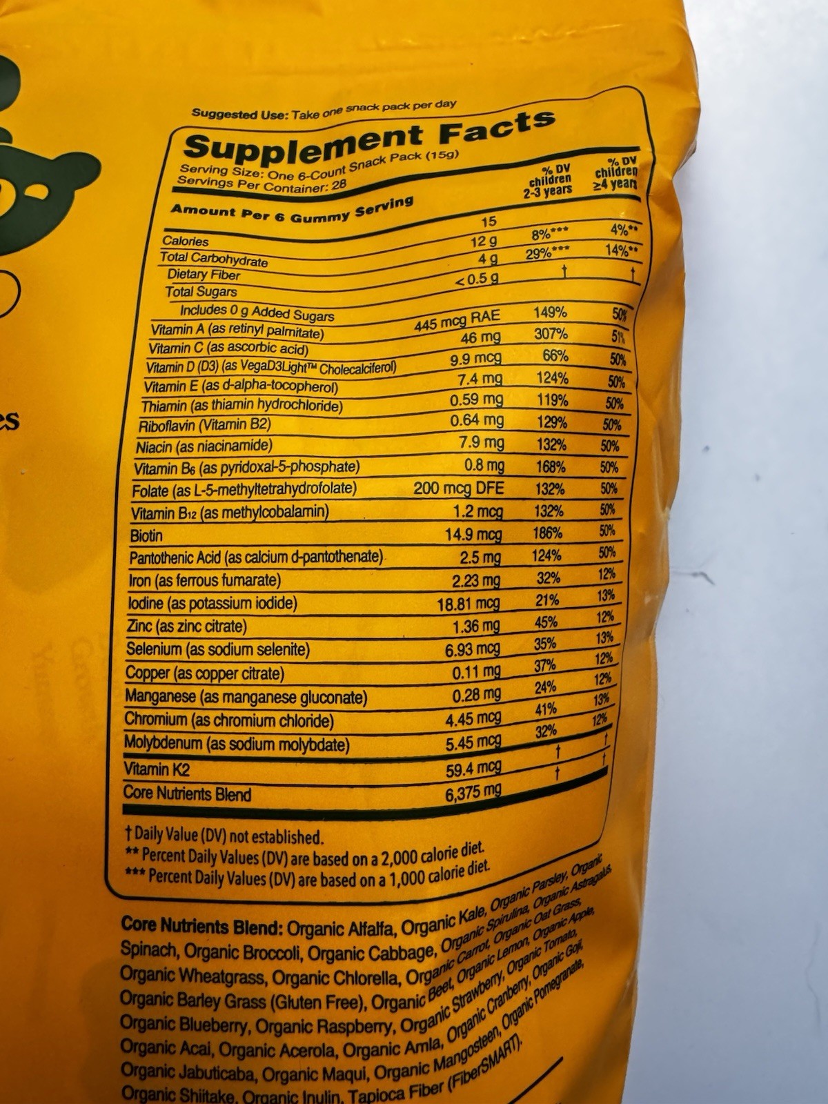 Grüns Cubs Kids Greens Gummies 168 Count Sugar Free Superfoods Exp 07/2027 New