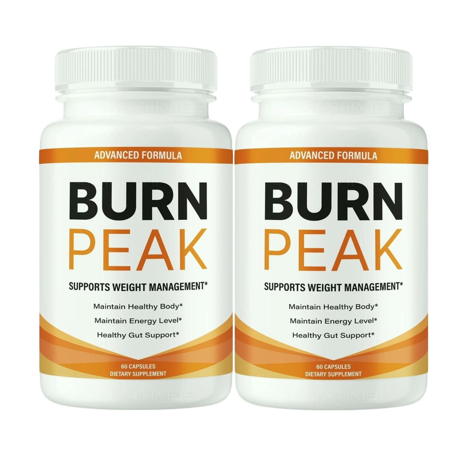 2-Pack Burn Peak Capsules, BurnPeak Weight Management Support – 120 Capsules