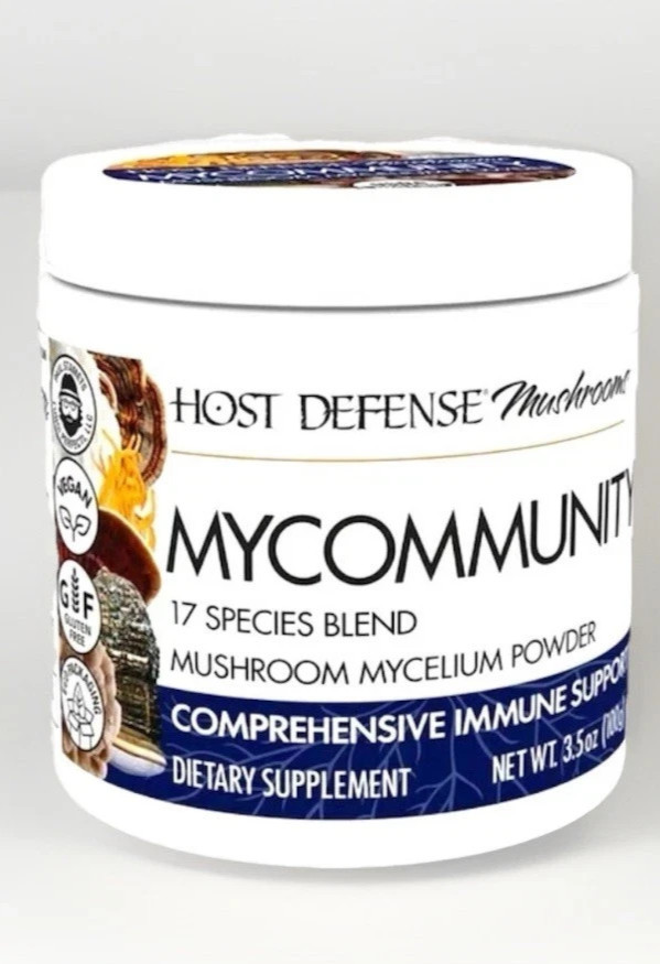 Host Defense MyCommunity Immune Support Powder Fungi Perfecti 3.5 oz