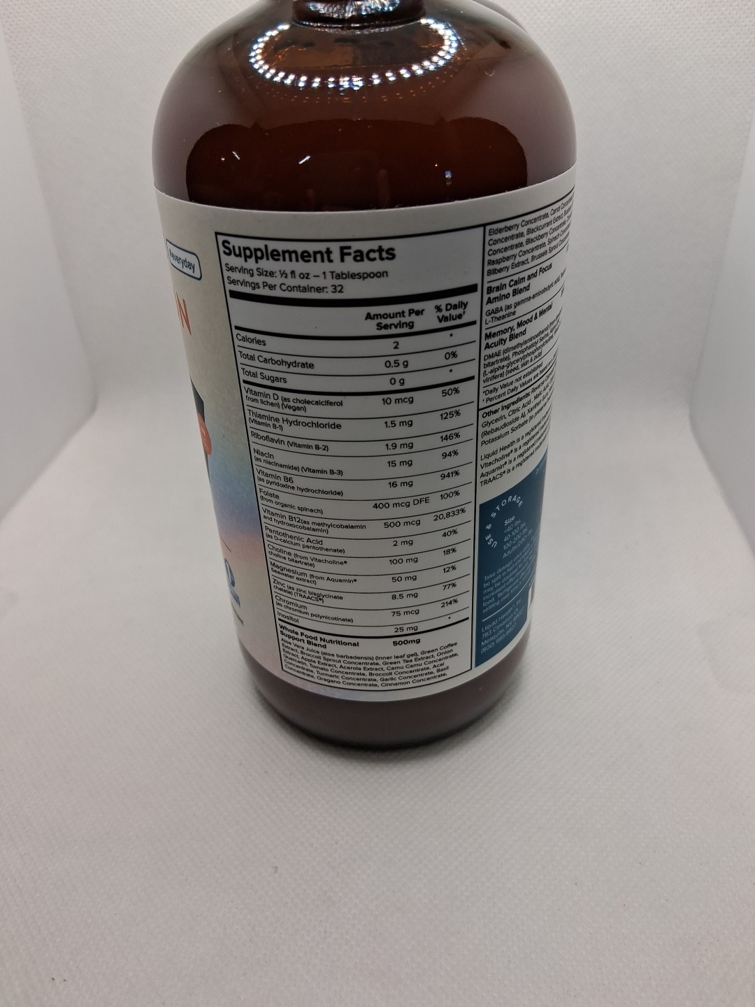 Liquidhealth Attention Teens&kids Mango Tangerine Getting 2 Bottles Exp 7/2/26