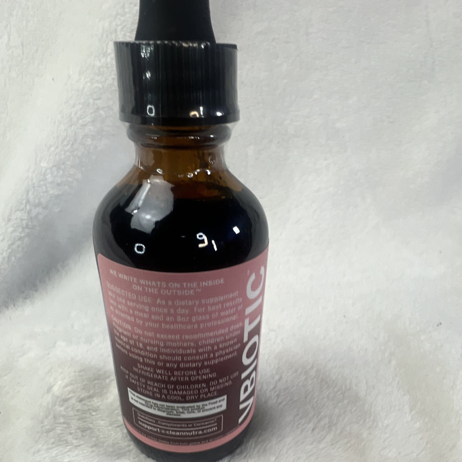 Clean Nutraceuticals VBIOtic Vaginal Probiotic Liquid Drops Cranberry 2 fl oz