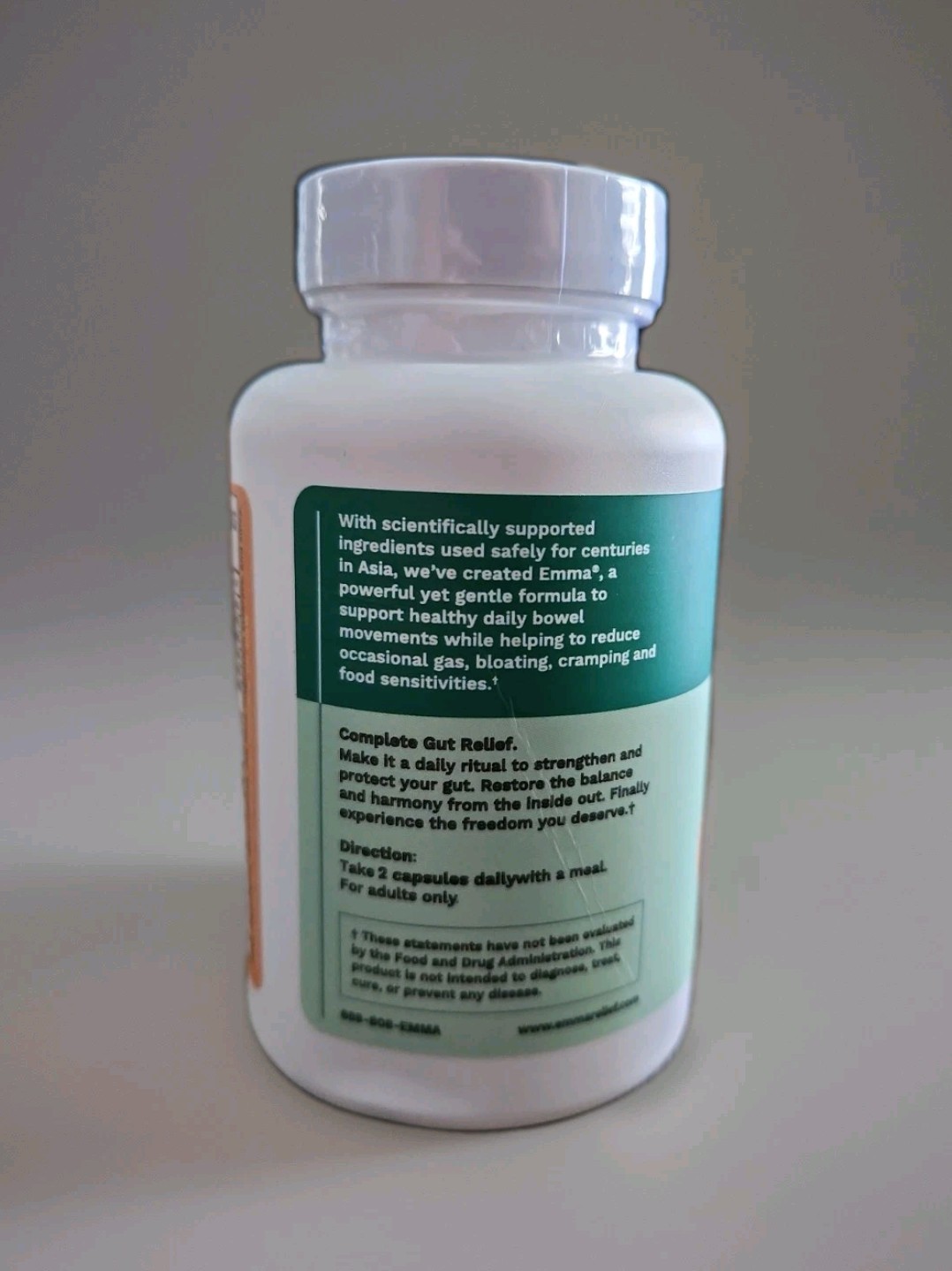 Emma Probiotic Digestive And Immune Support, Natural Laxative Normalize Gut 6/27