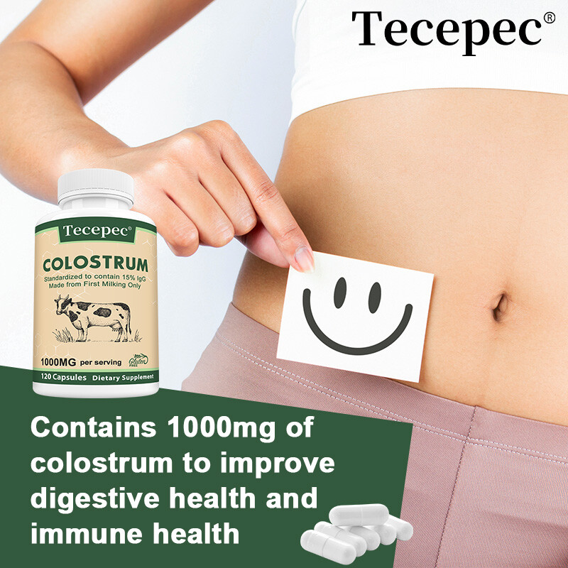 COLOSTRUM 1000 MG Supports Immune Health CALOSTRO BOVINO Bovine colostrum extra