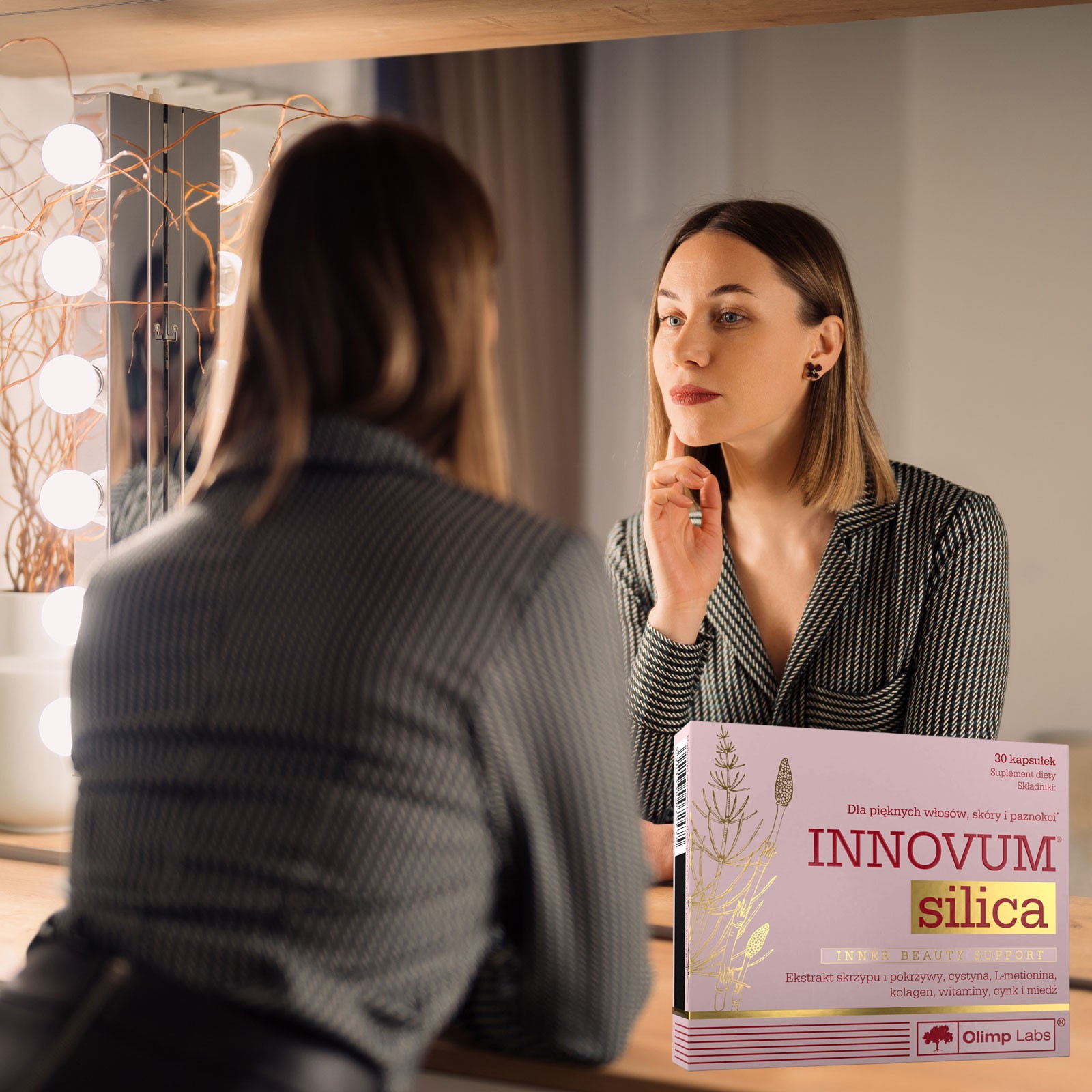 INNOVUM SILICA – 30-300 Capsules – Beautiful Skin, Hair, Nails – Skin Elasticity