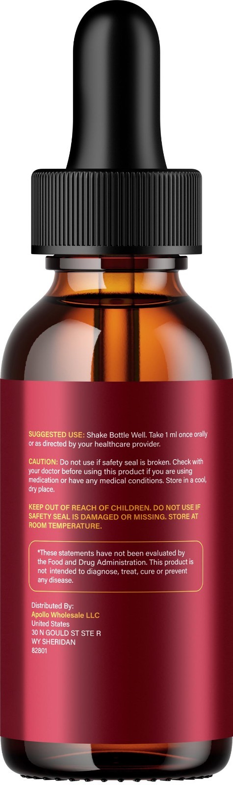 (1 Pack) Pureveen Liquid Drops – Pure Veen Extra Strength Thyroid Balance