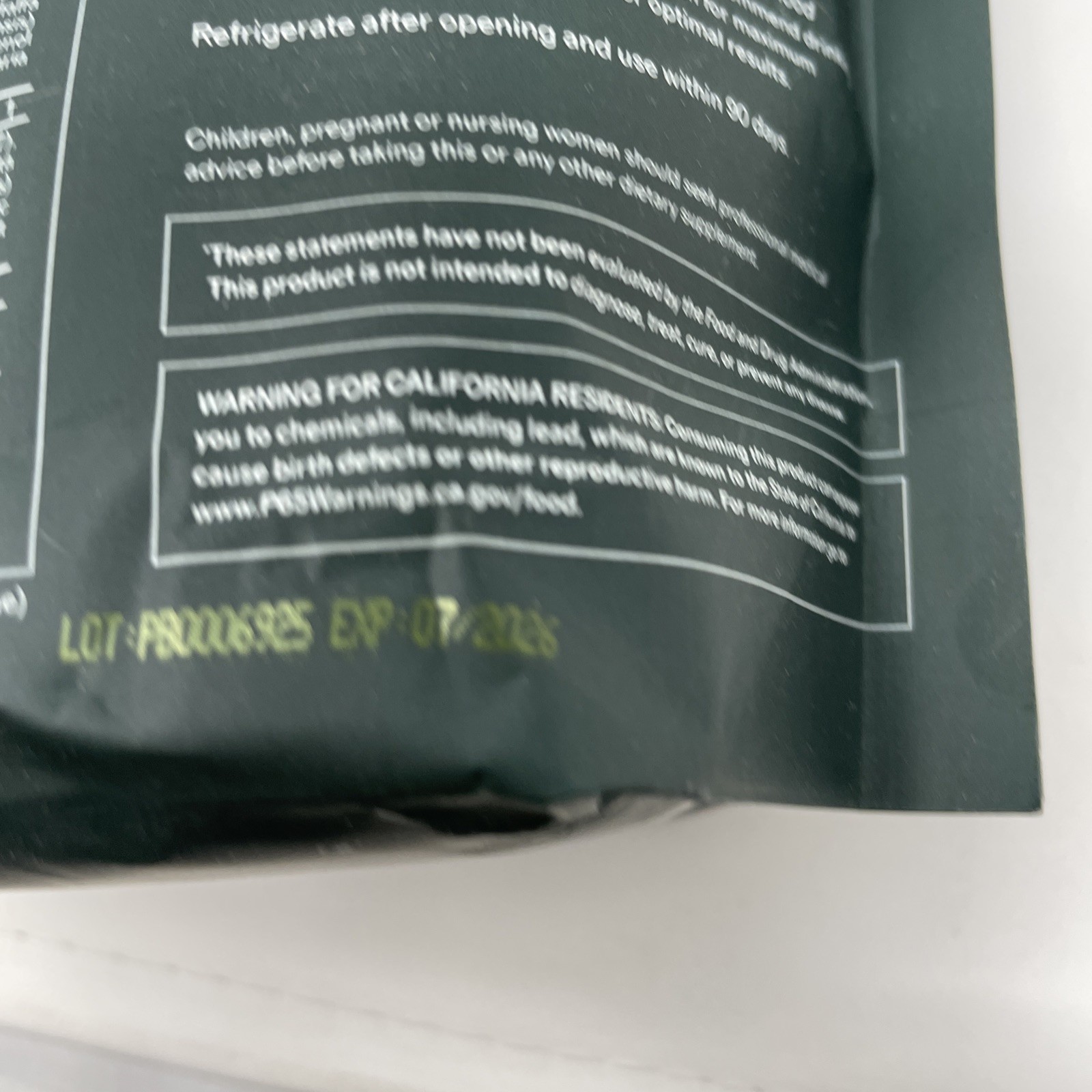 Quince Superfood Greens 30 Day supply Water Whole Food Dietary Supplement