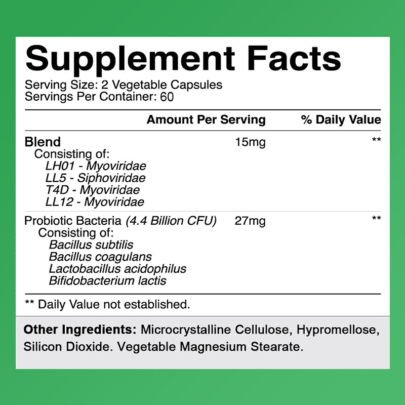 Prebiotic & Probiotic 4.4 Billion CFU Digestive & Immune Health Capsules