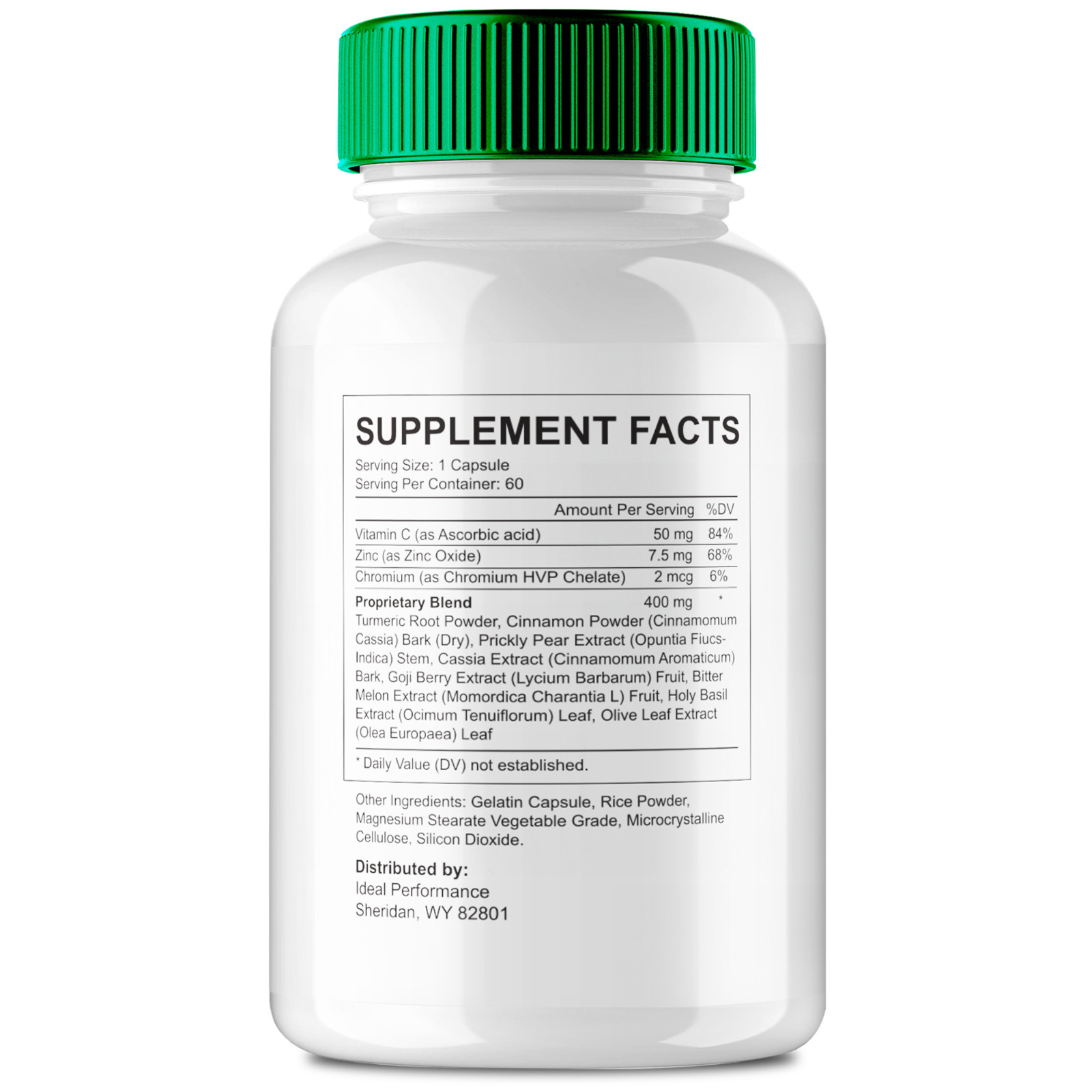 VizolUp Vision Support Capsules Official Eye Health Supplement (60 Capsules)
