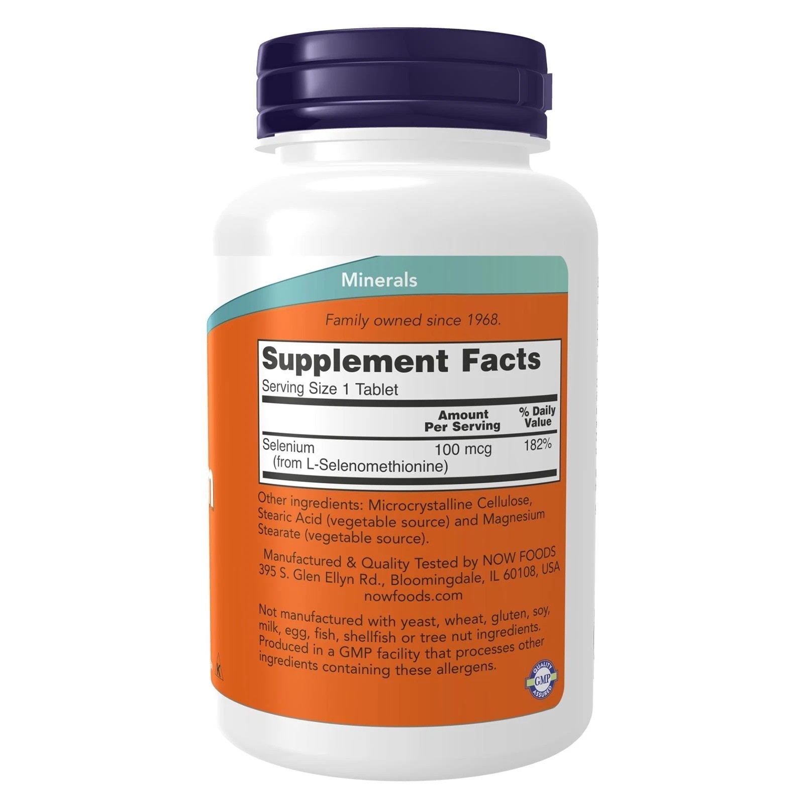 NOW Foods Supplements, 250 Tablets , Essential Mineral, 100 mcg