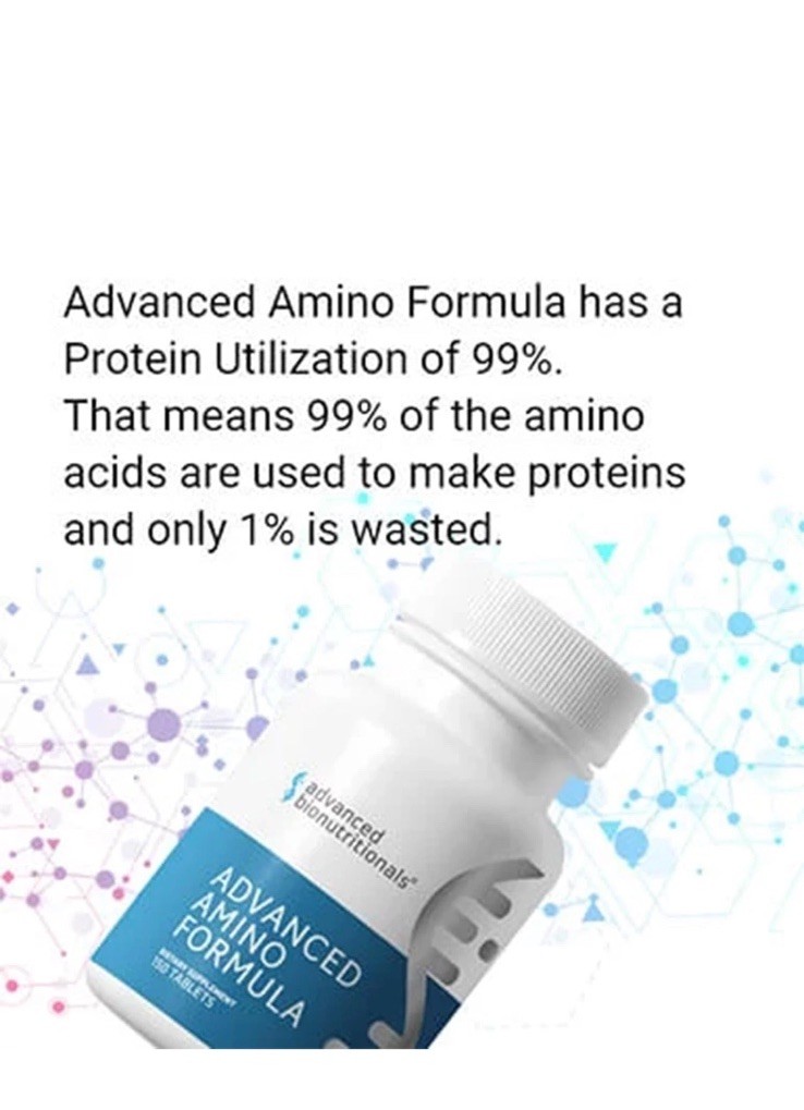 Advanced Bionutritionals Advanced Amino Formula Leucine Mfg 12/20 23 3 bottles ￼
