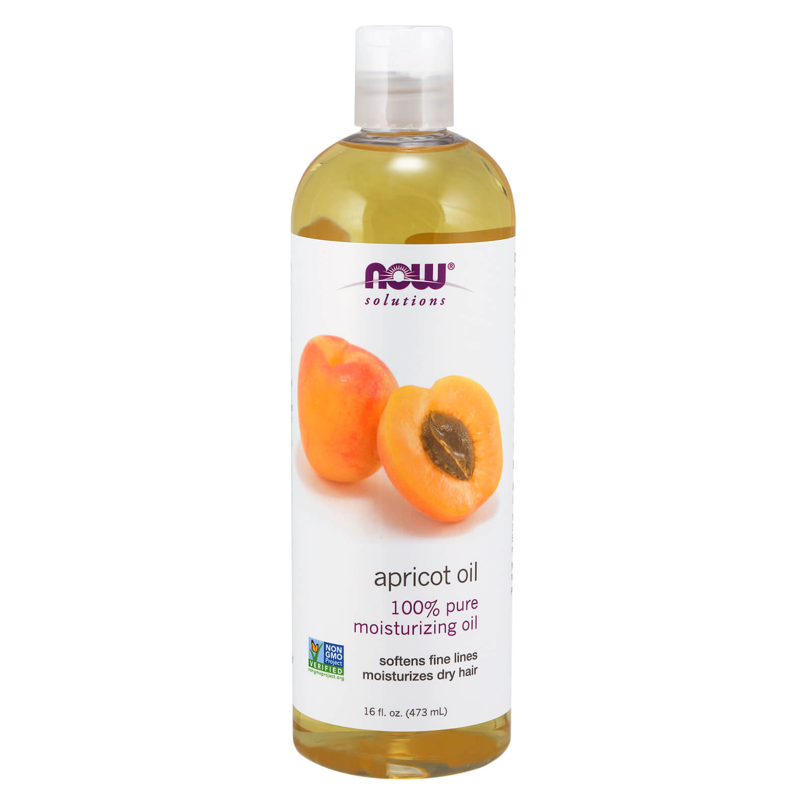 3 x NOW Apricot Kernel Oil 16 fl oz