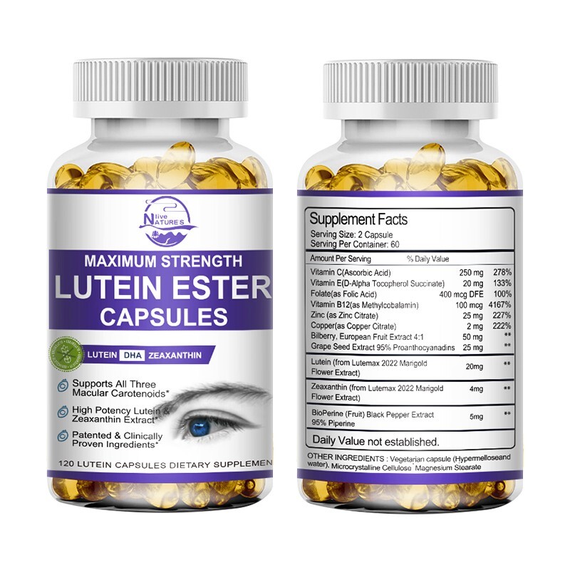 Eye Health Supplement,Lutein and Zeaxanthin,Vision Health,Eye Strain Support