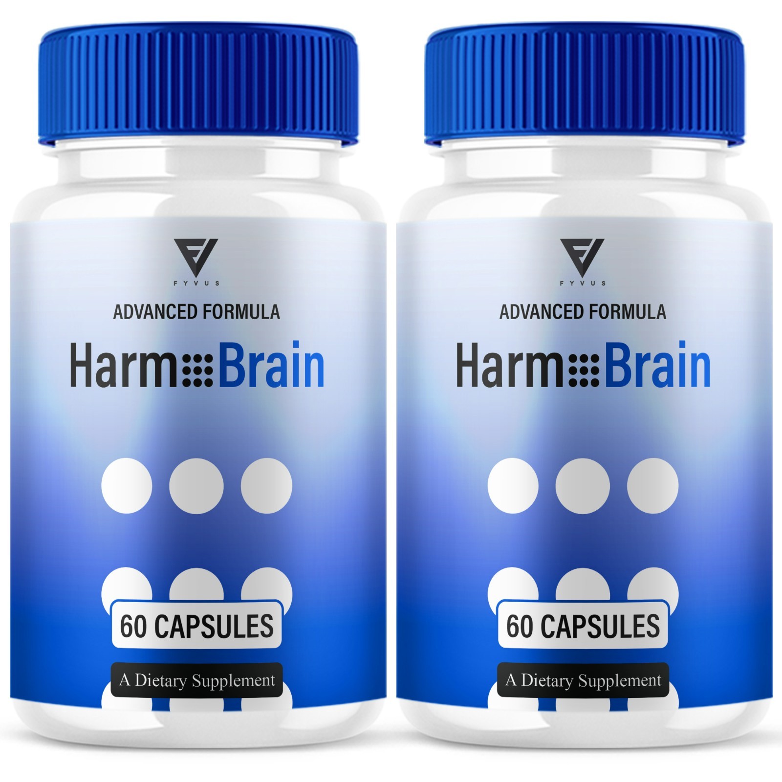 (2 Pack) Harmo Brain Focus Supplement, HarmoBrain Support (120 Capsules)