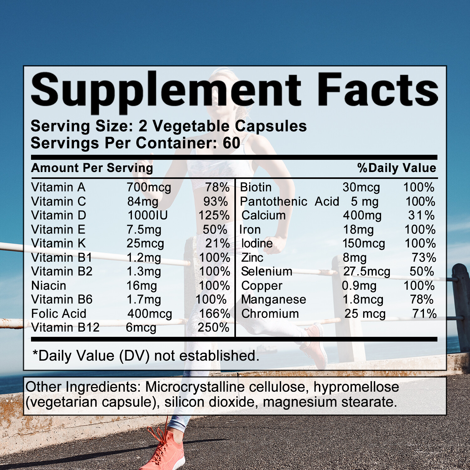 Multivitamin for Women – Highest Potency Complete Daily + Multimineral Capsules
