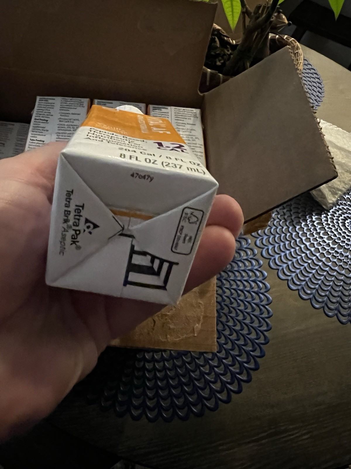 Vital AF 1.2 Cal Vanilla Flavor 8 oz. Carton Ready to Use, 64828, NEW Case of 24
