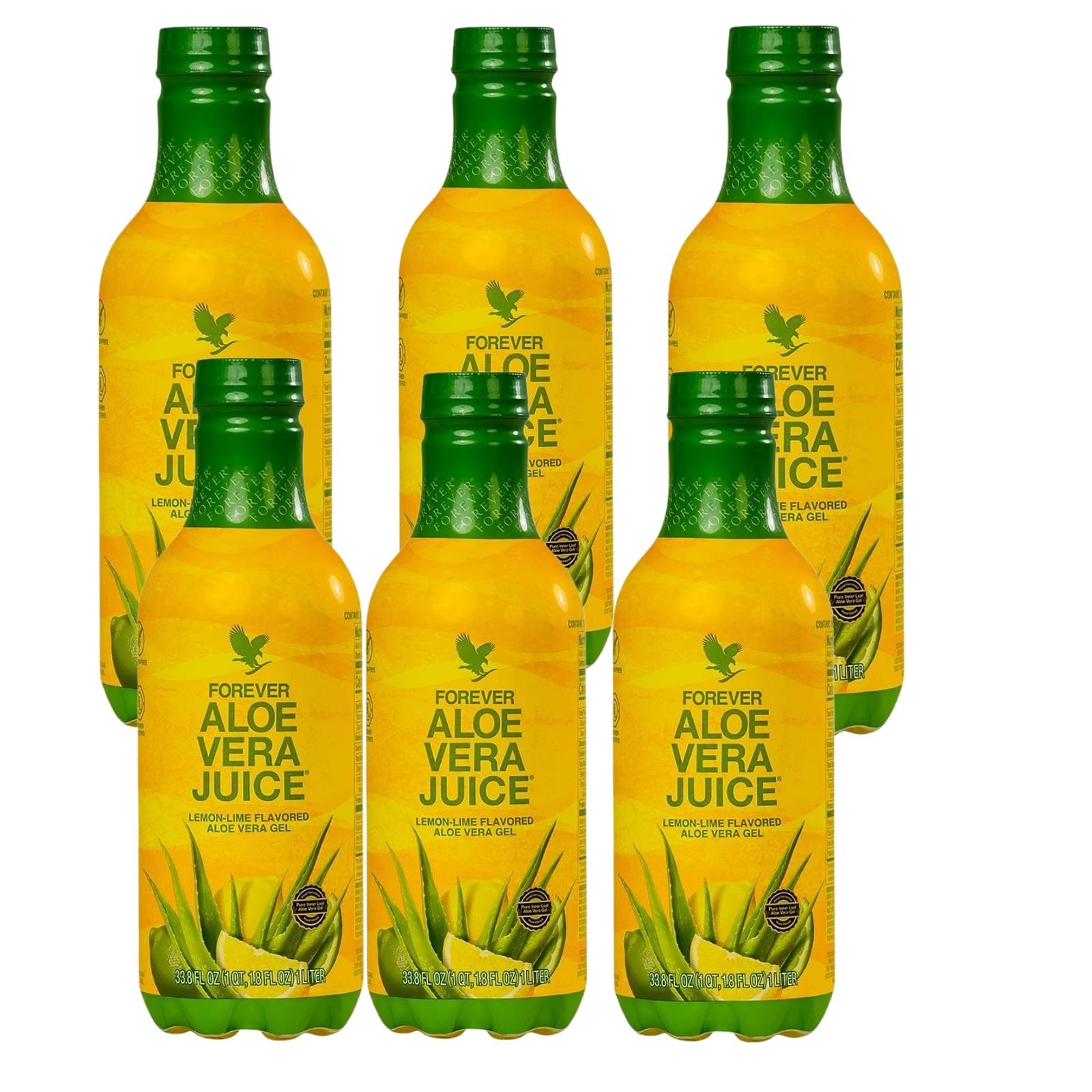 4 bottles Forever Aloe Vera Juice 1L each. Original/HALAL