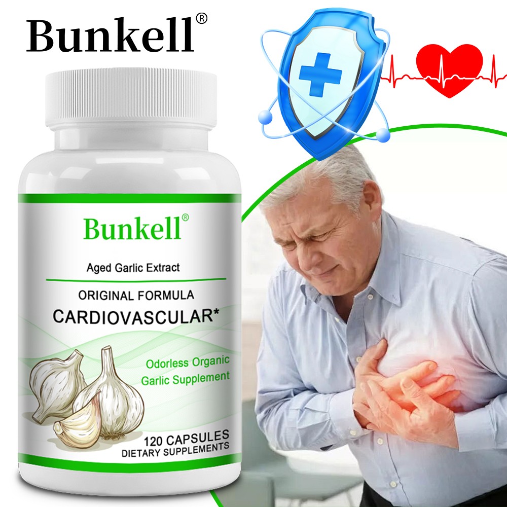 Aged Garlic Extract Original Formula Cardiovascular Healthy 700 mg 120 Capsules