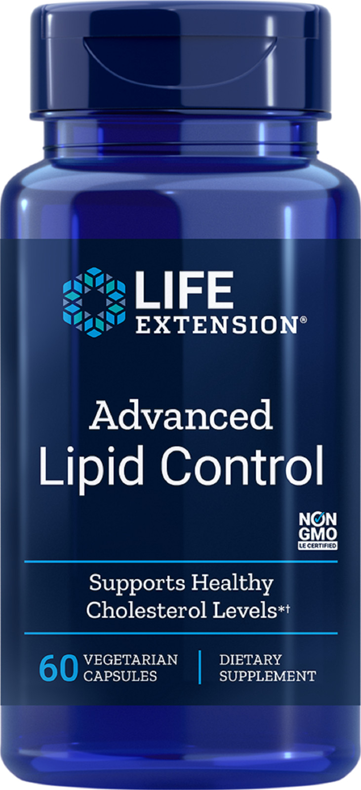 Life Extension ADVANCED LIPID Cholesterol Control 60 Veg Caps