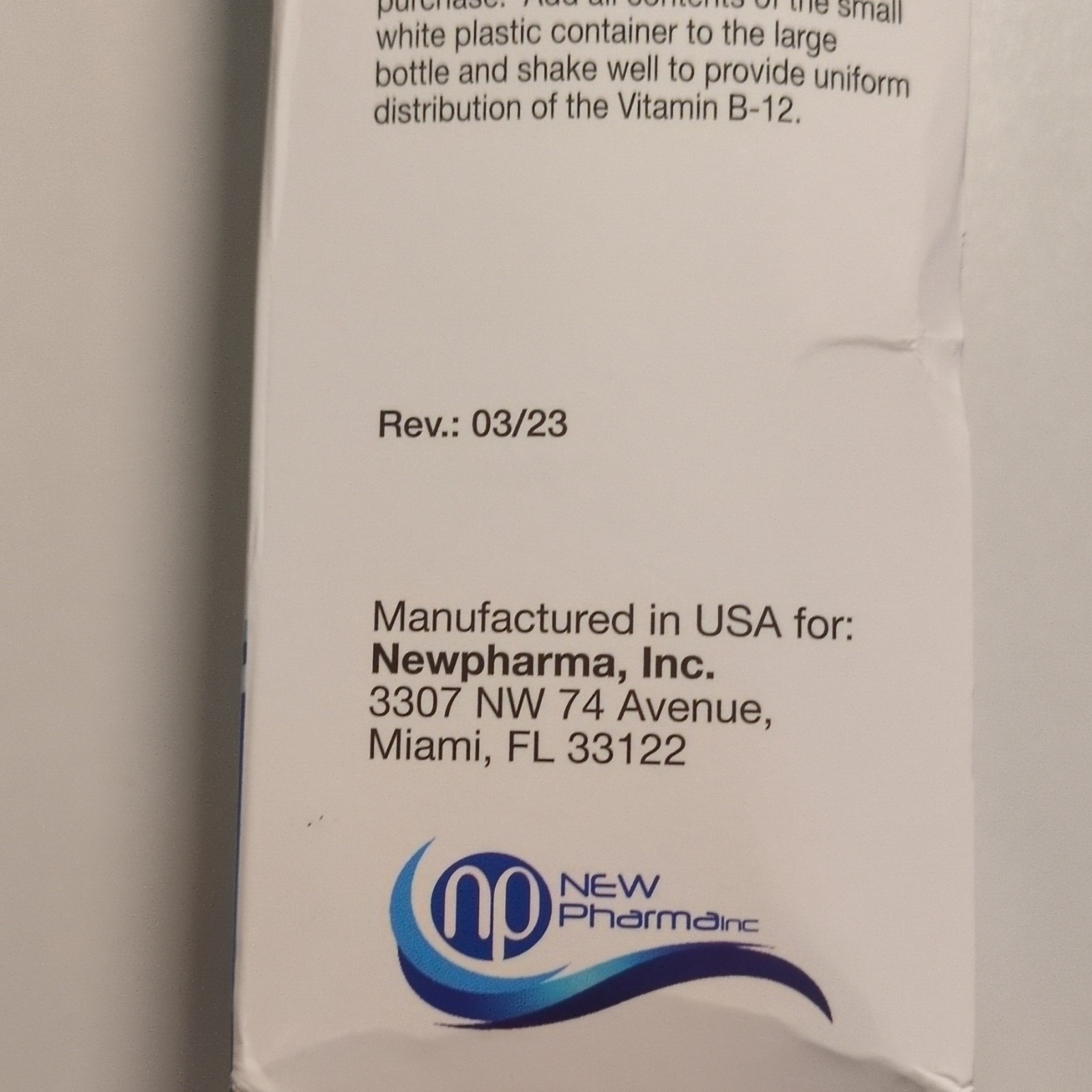 Almebex B12 Neurotropic Vitamins + Choline Liquid Malt 16 fl.oz