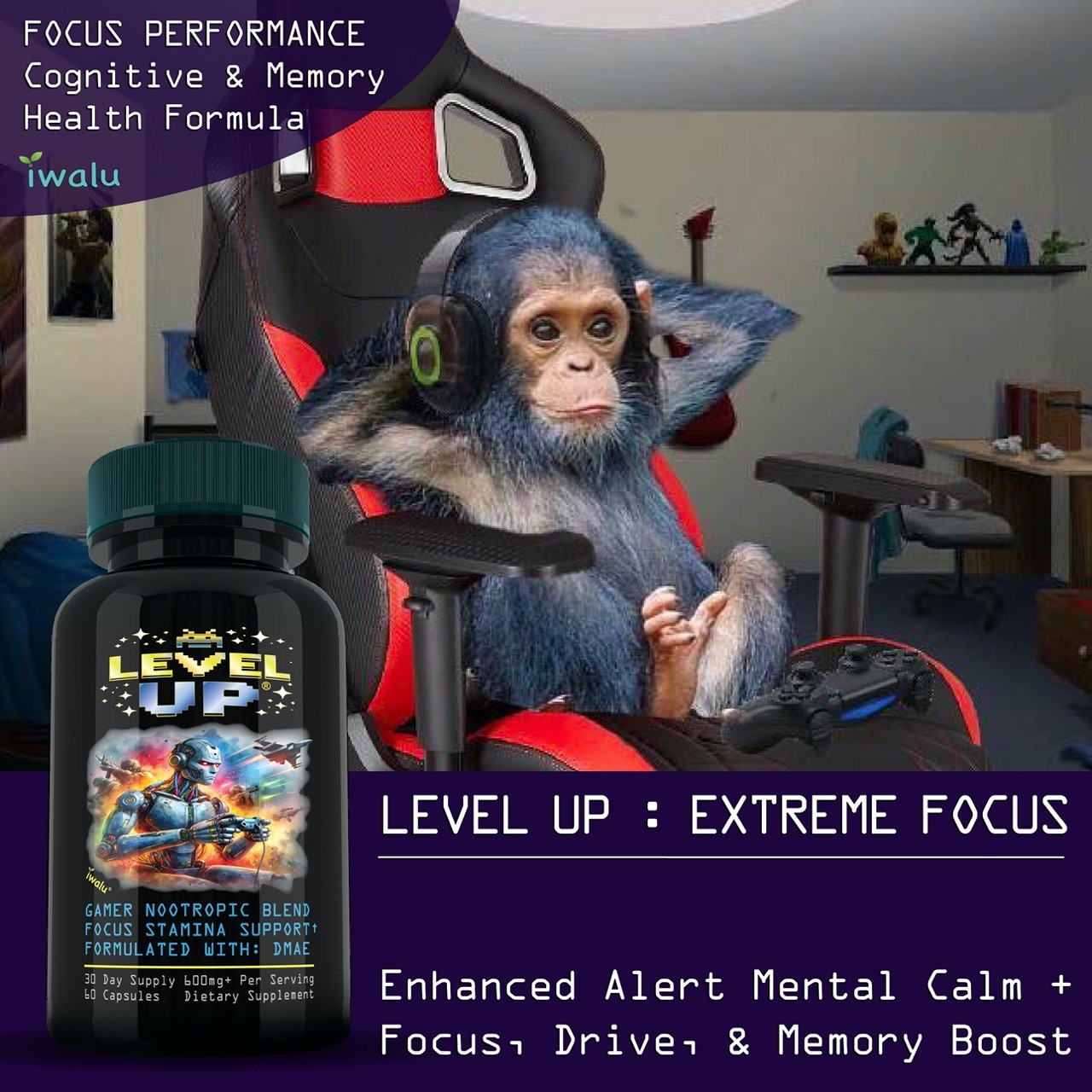 Best Focus Energy Performance Pre Workout Stimulants Energy Pills Mood Boost USA