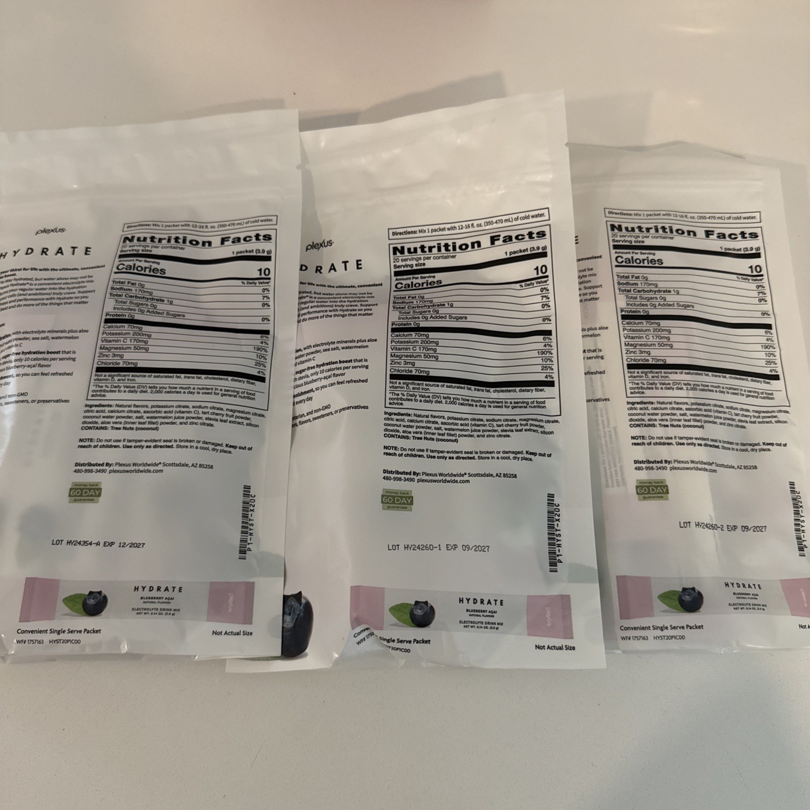 Plexus Supplement Lot